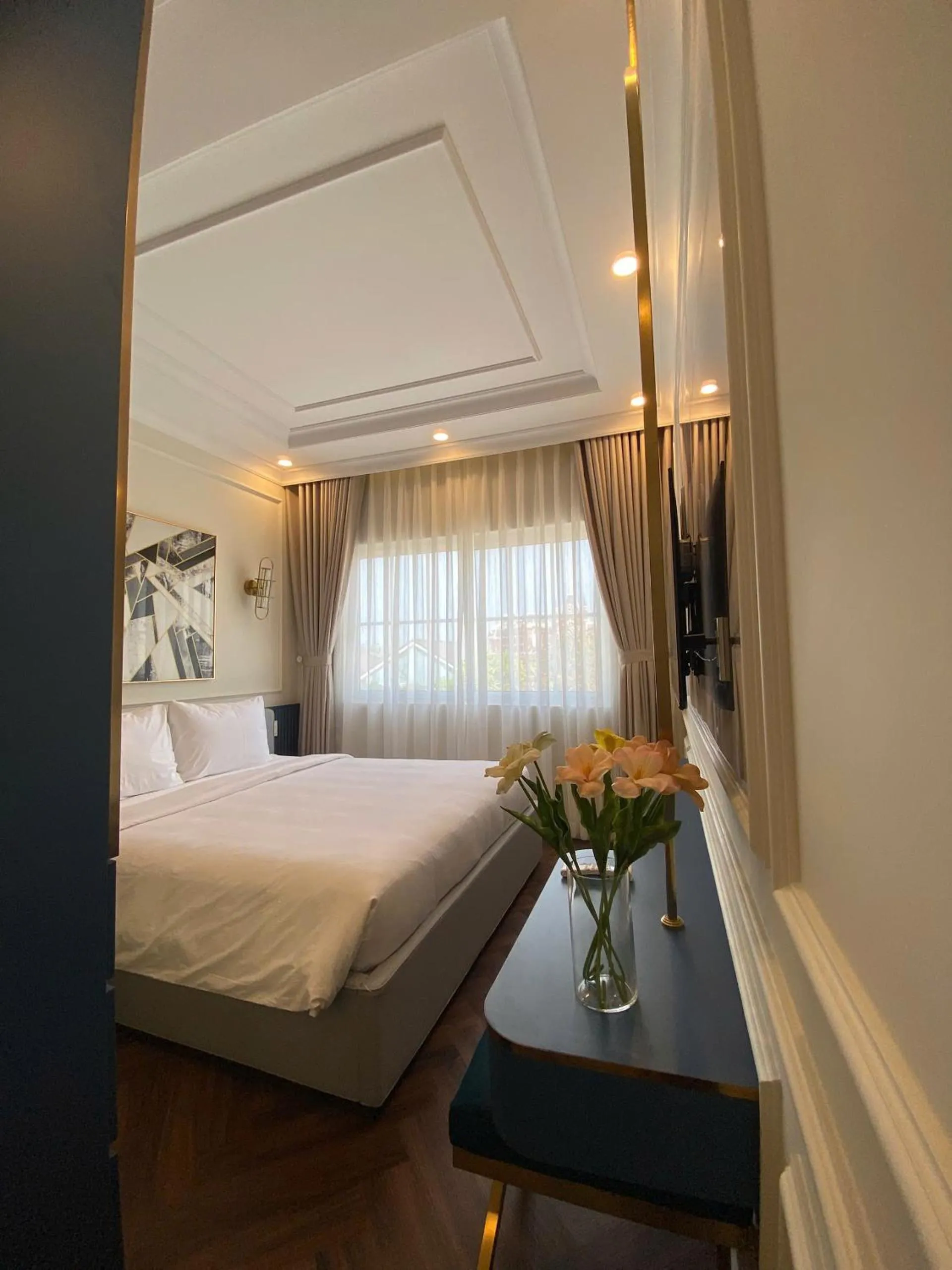 Bed in Villa Nova World Phan Thiết