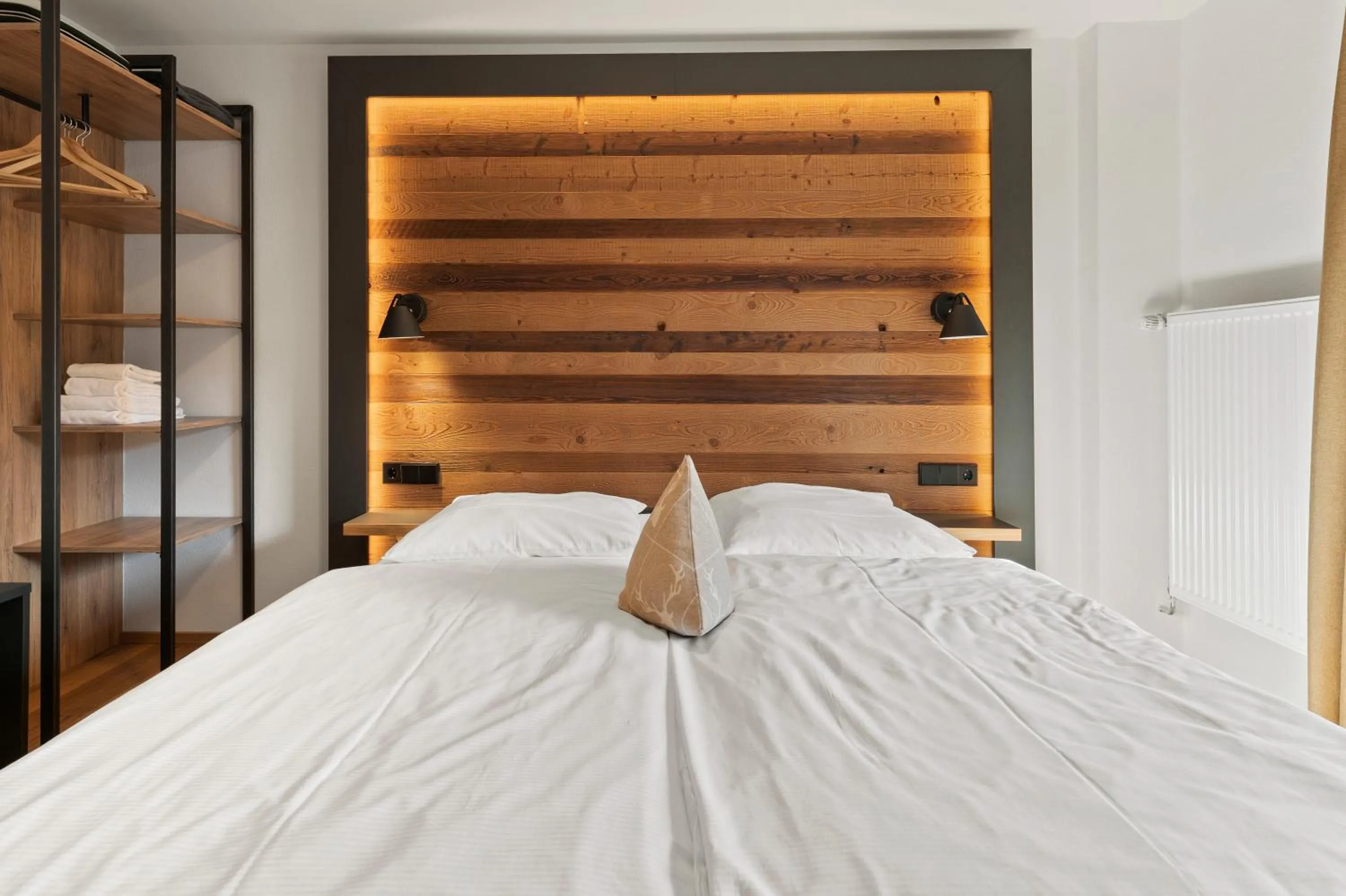 Photo of the whole room, Bed in Köhlerei am See