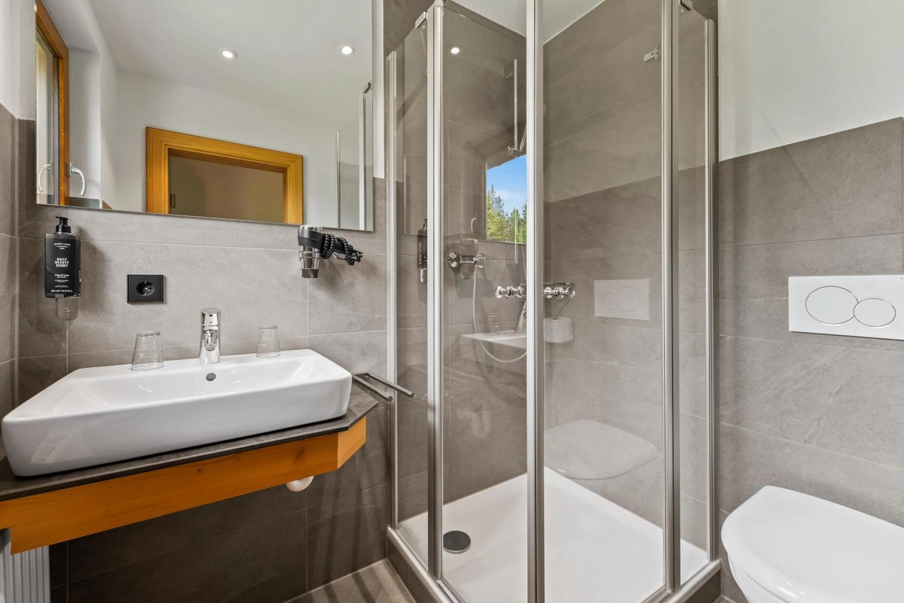 Bathroom in Köhlerei am See