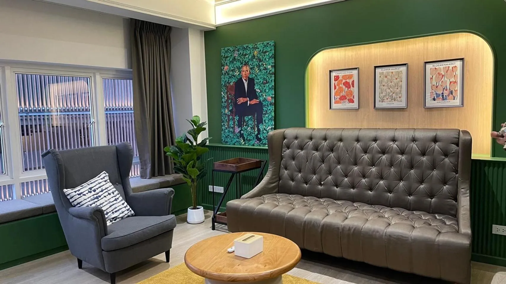 Living room in HABI Surawong-Silom