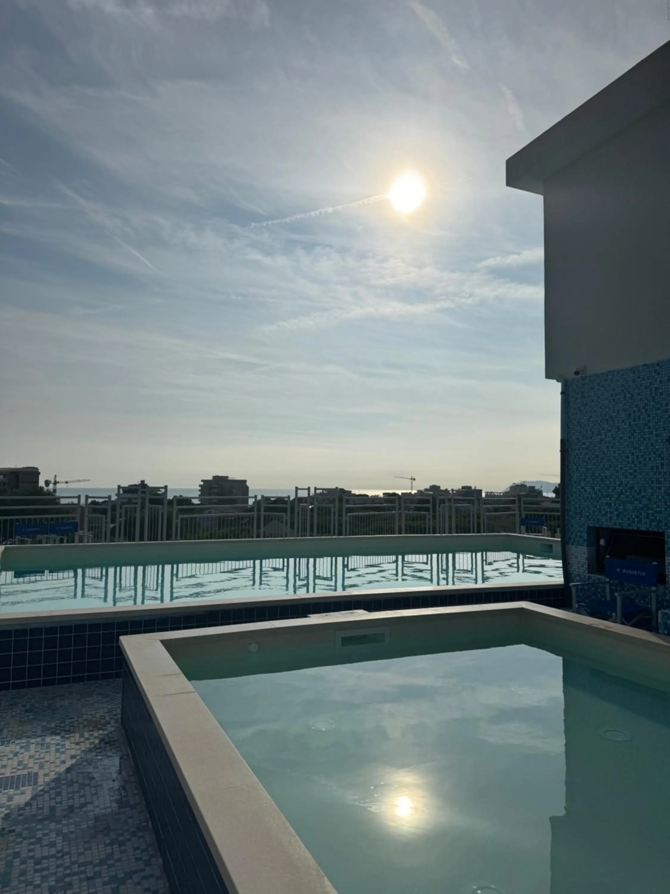 Swimming pool in Augustus Hotel Riccione