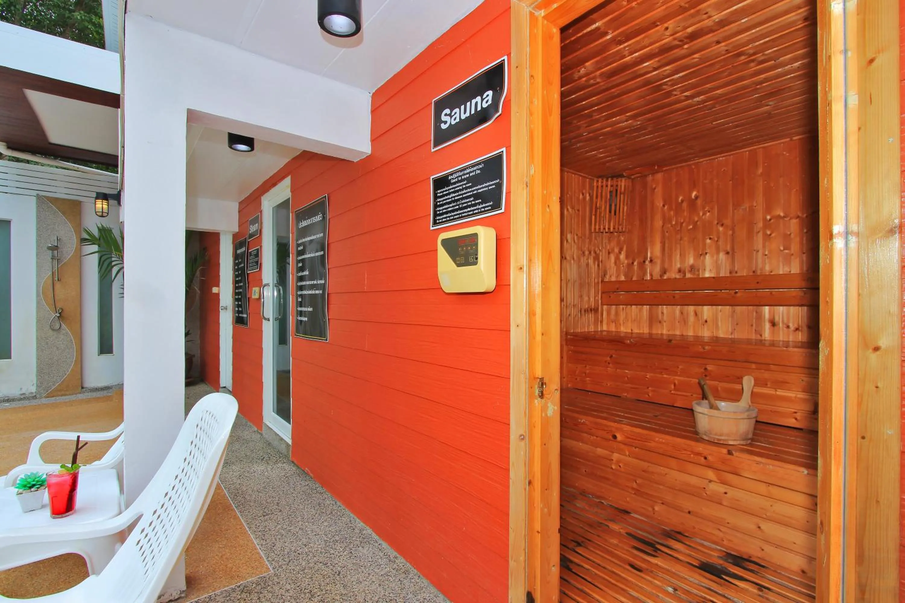Sauna in Maikhao Home Garden Bungalow