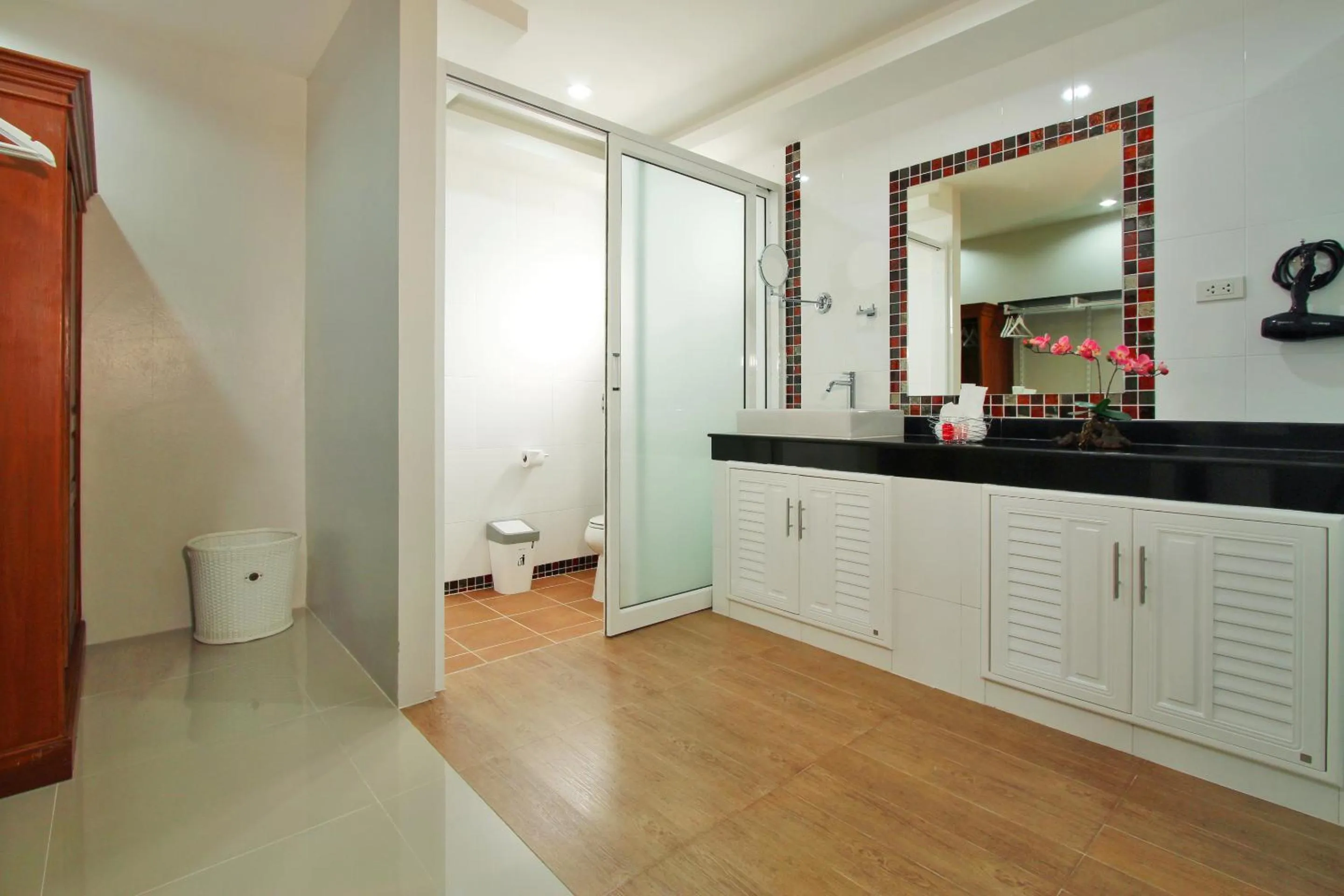 Bathroom in Maikhao Home Garden Bungalow
