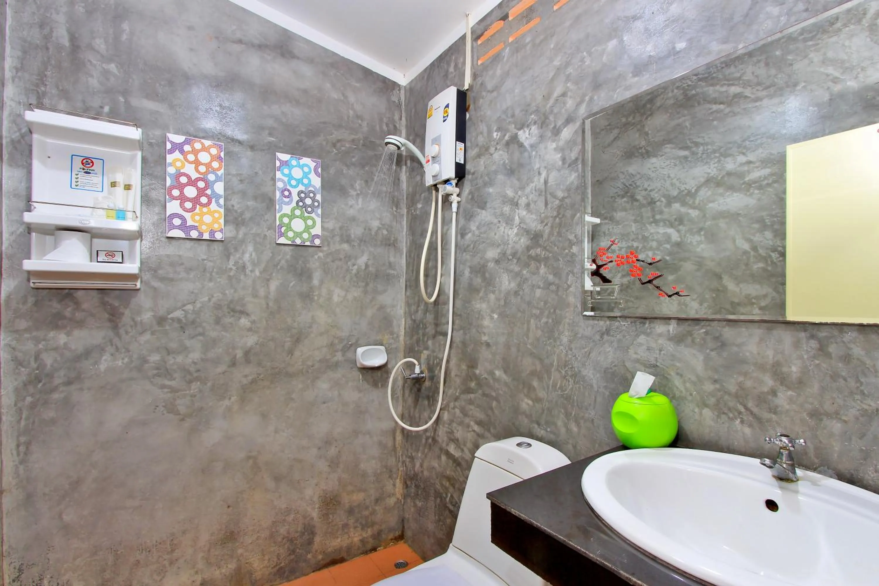 Shower in Maikhao Home Garden Bungalow