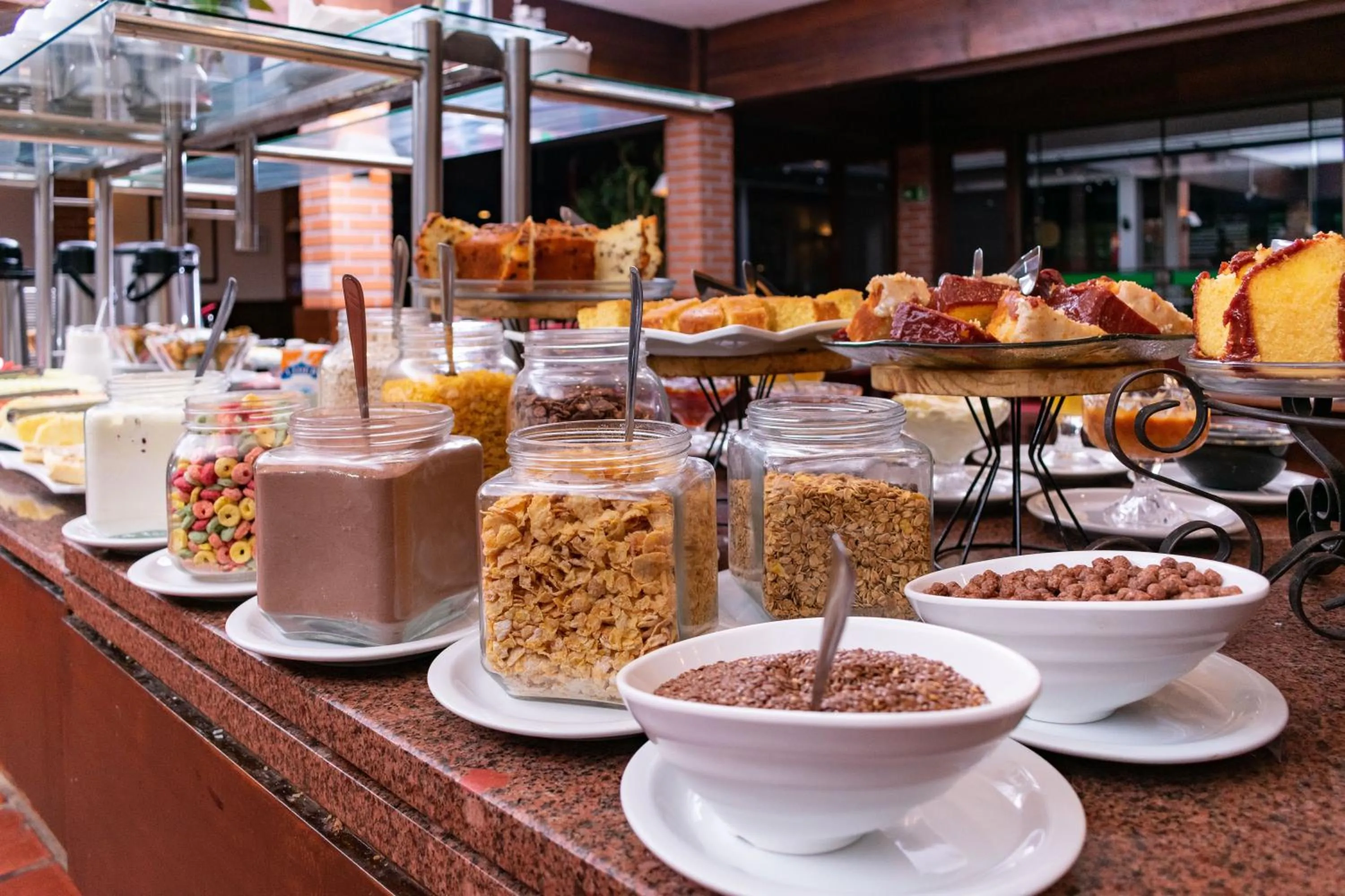 Breakfast in Hotel Colonial Iguaçu