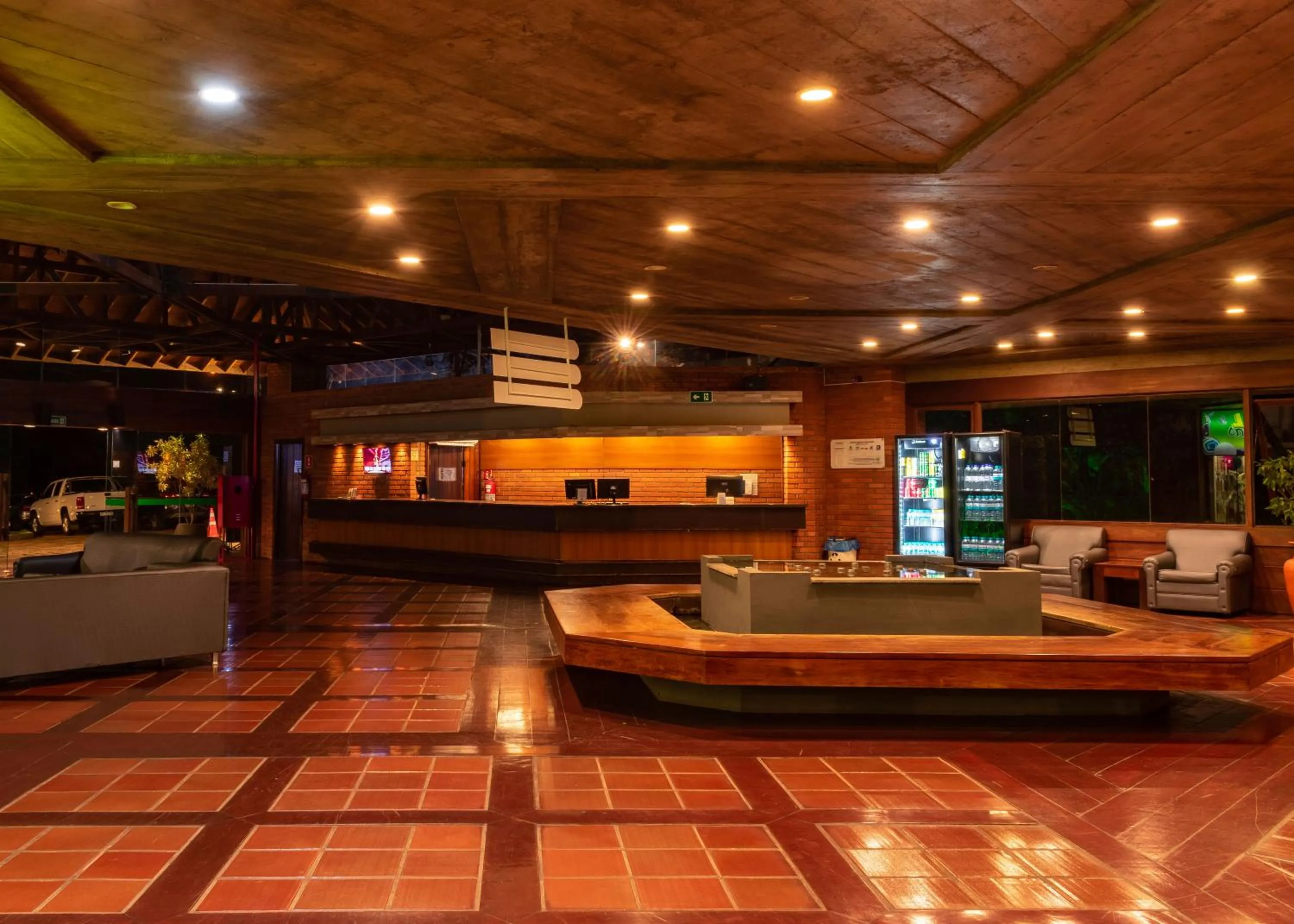 Lobby or reception in Hotel Colonial Iguaçu