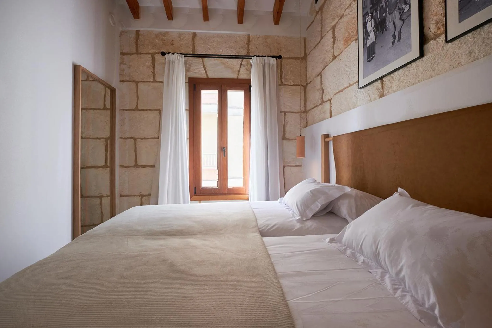 Bedroom, Bed in Ca Sa Pagesa - Adults only