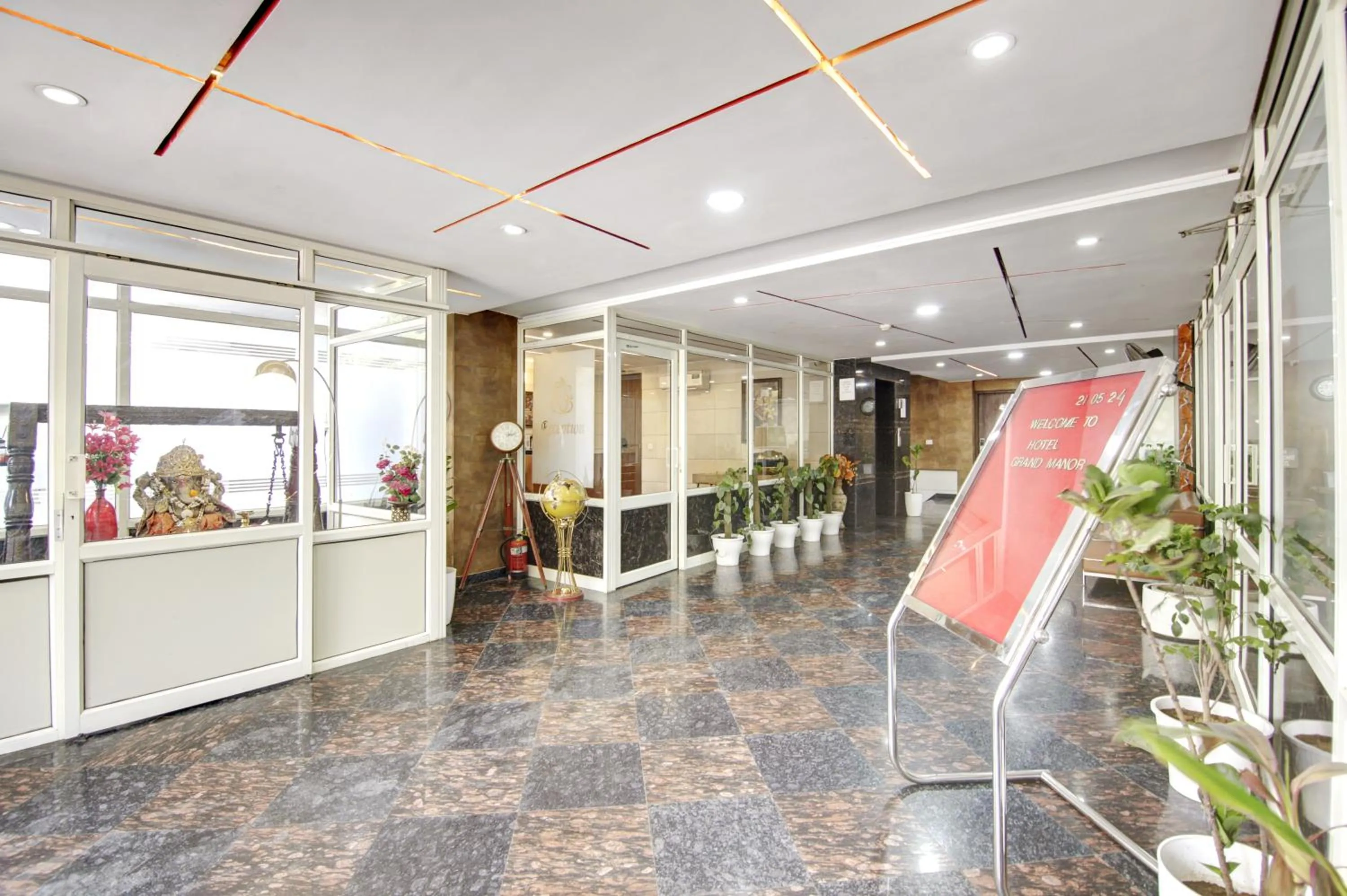 Lobby or reception in Hotel Grand Manor