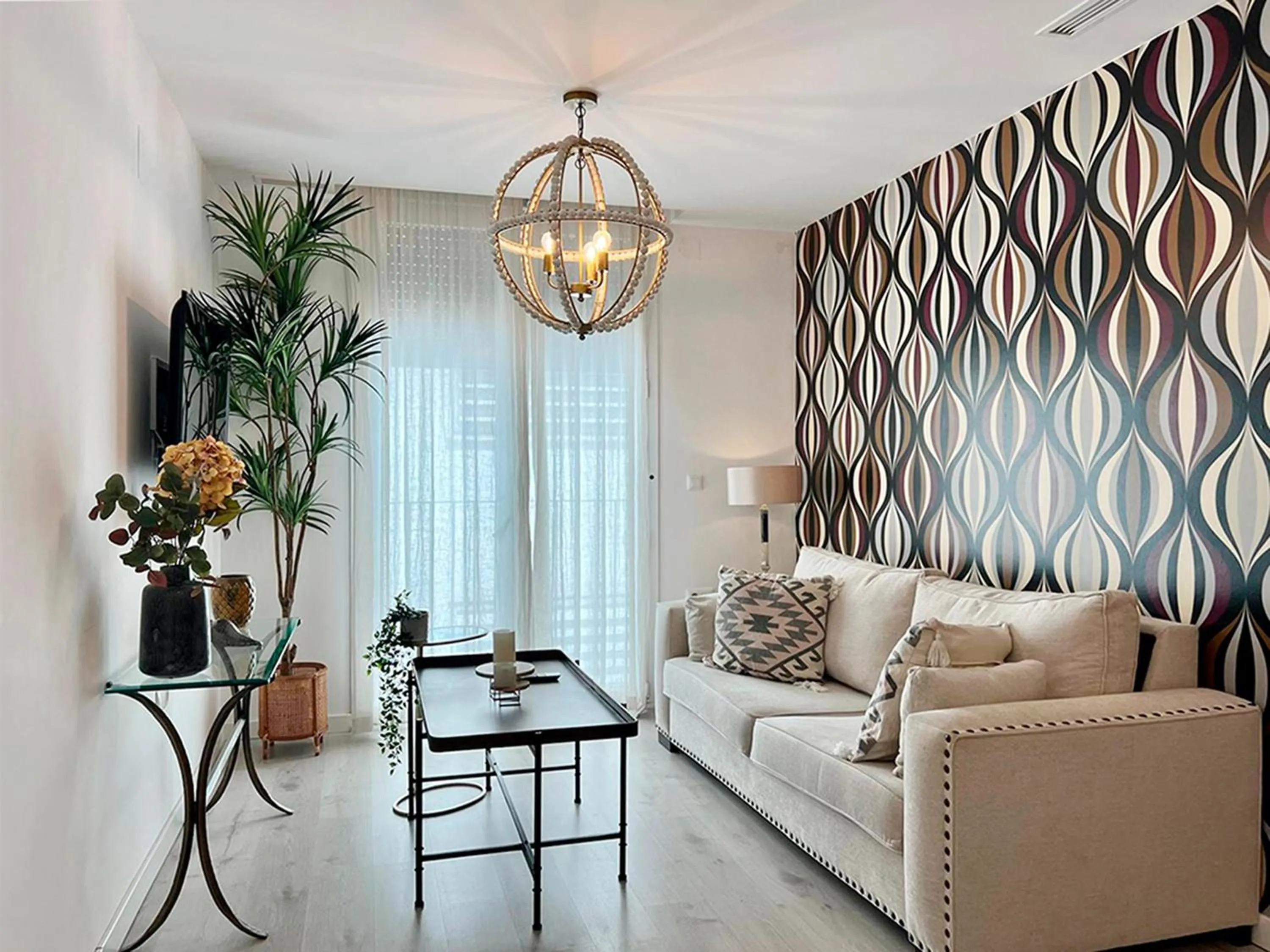 Living room in Apartamentos Realejo Campo del Príncipe 3000