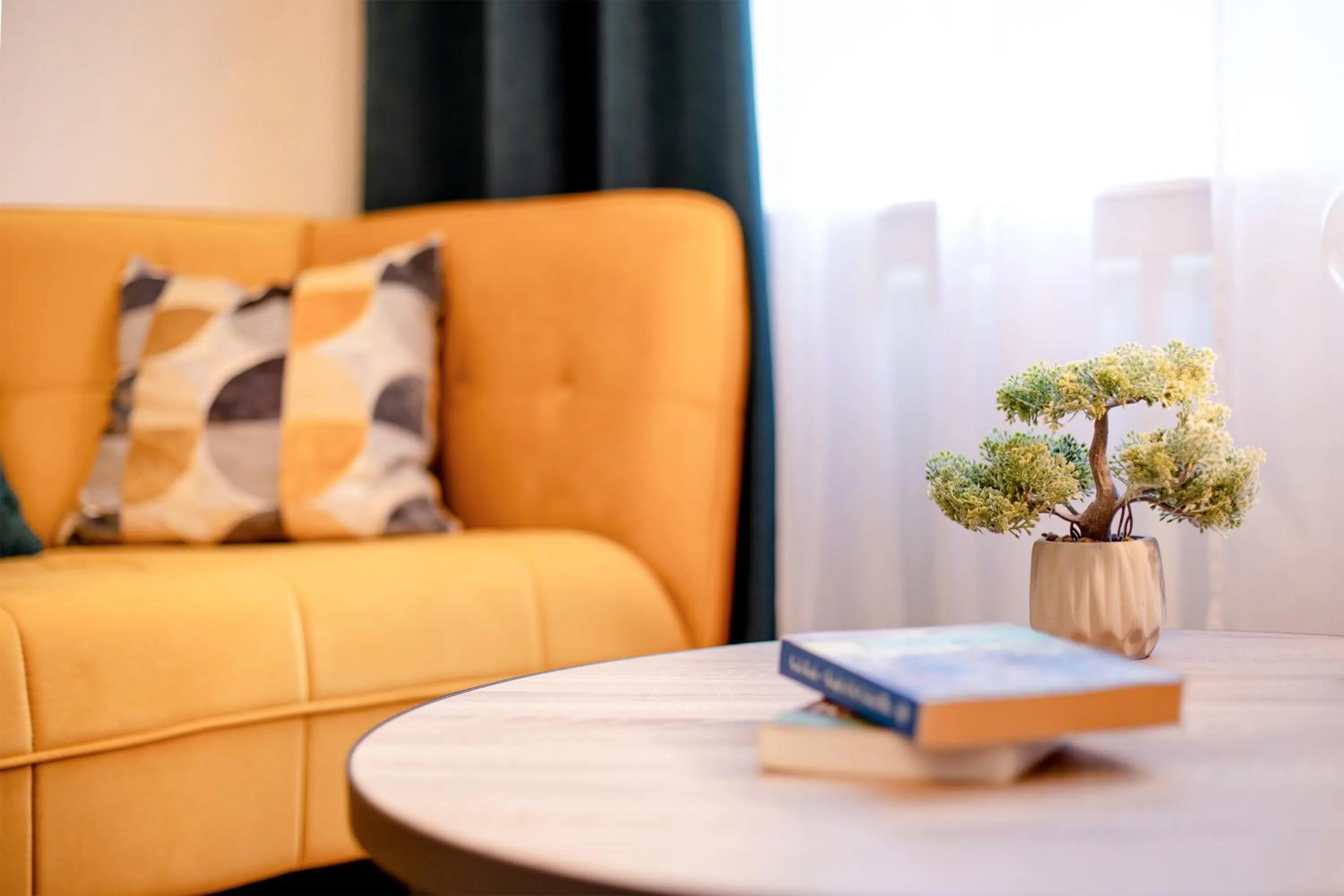 Living room in Maverick Apartments