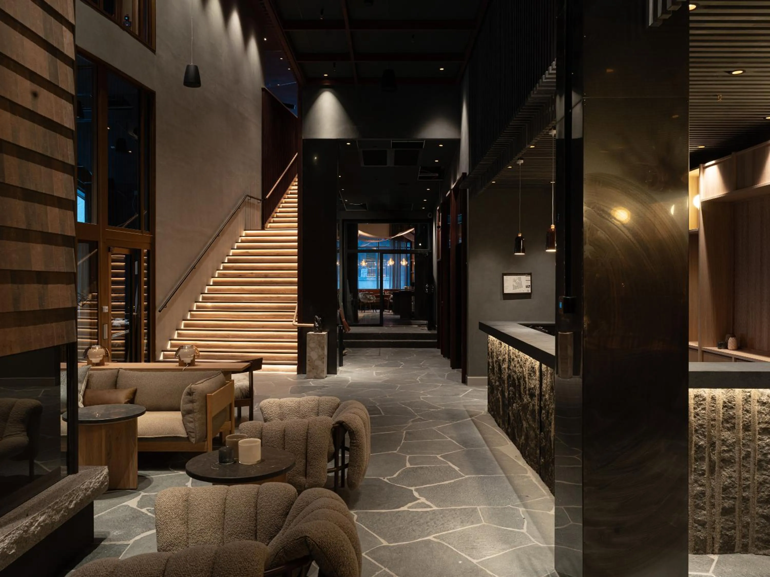 Lobby or reception in Elite Hotel Frost - Hotel & Spa