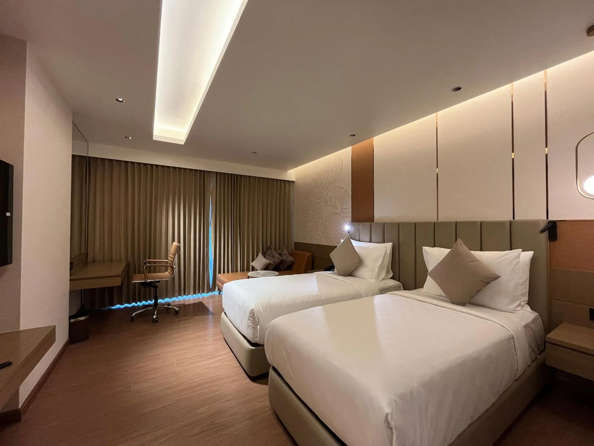 Bedroom, Bed in Grand Madurai by GRT Hotels