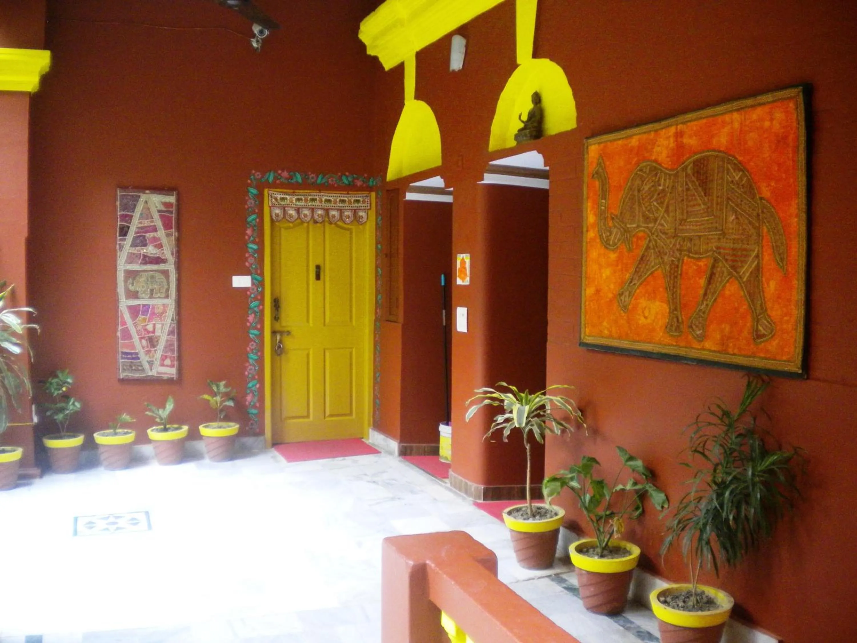 Patio in Ganpati Guest House