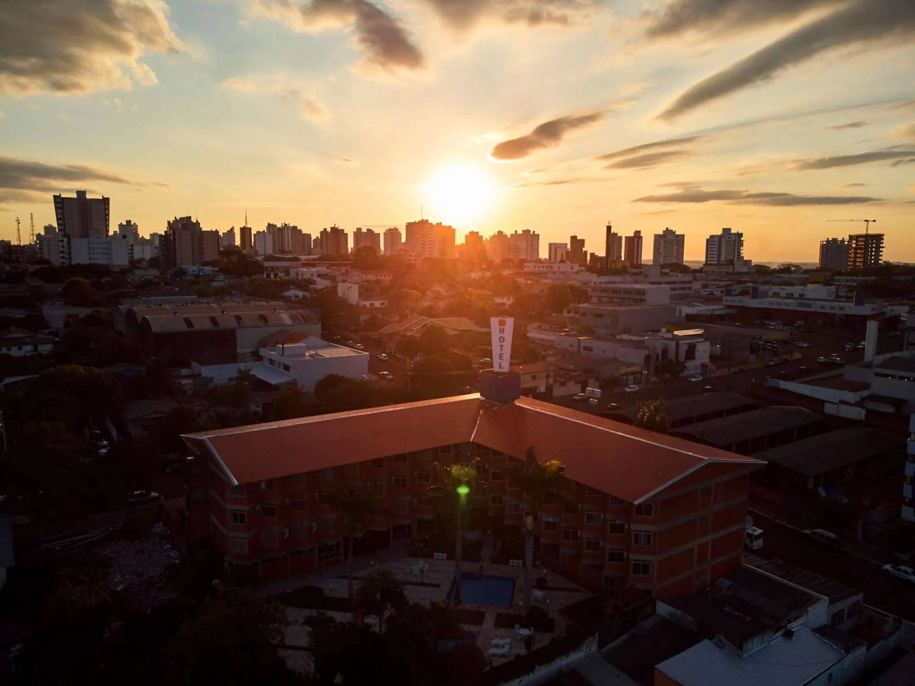 Bird's eye view in Harbor Querência Hotel