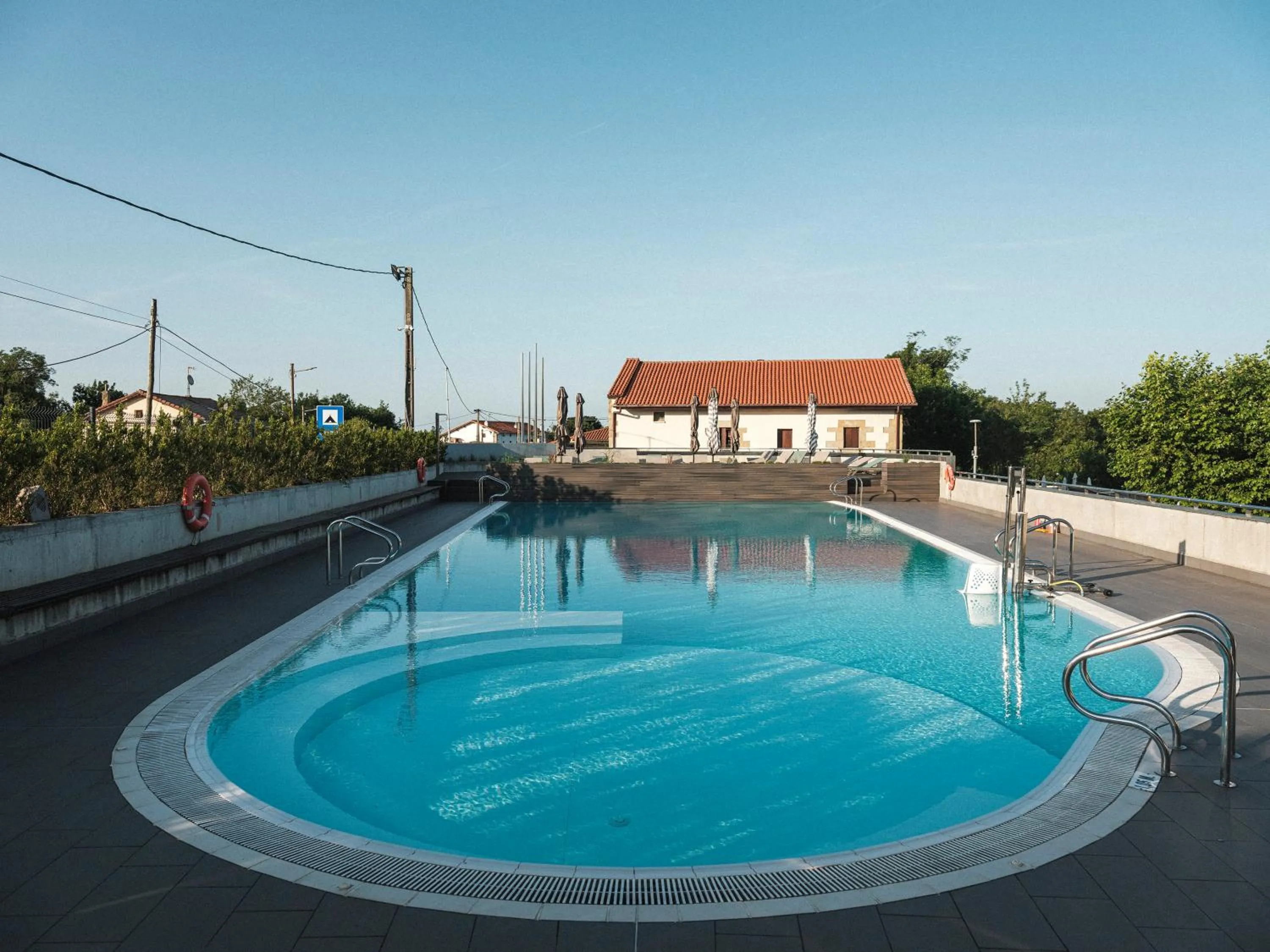 Swimming pool in Wecamp San Sebastián