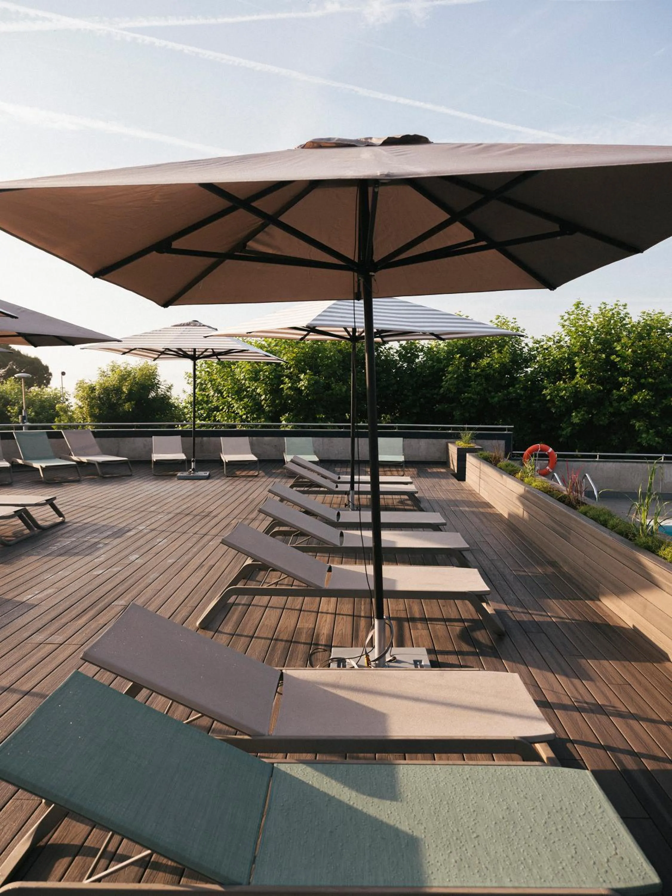 Swimming pool in Wecamp San Sebastián