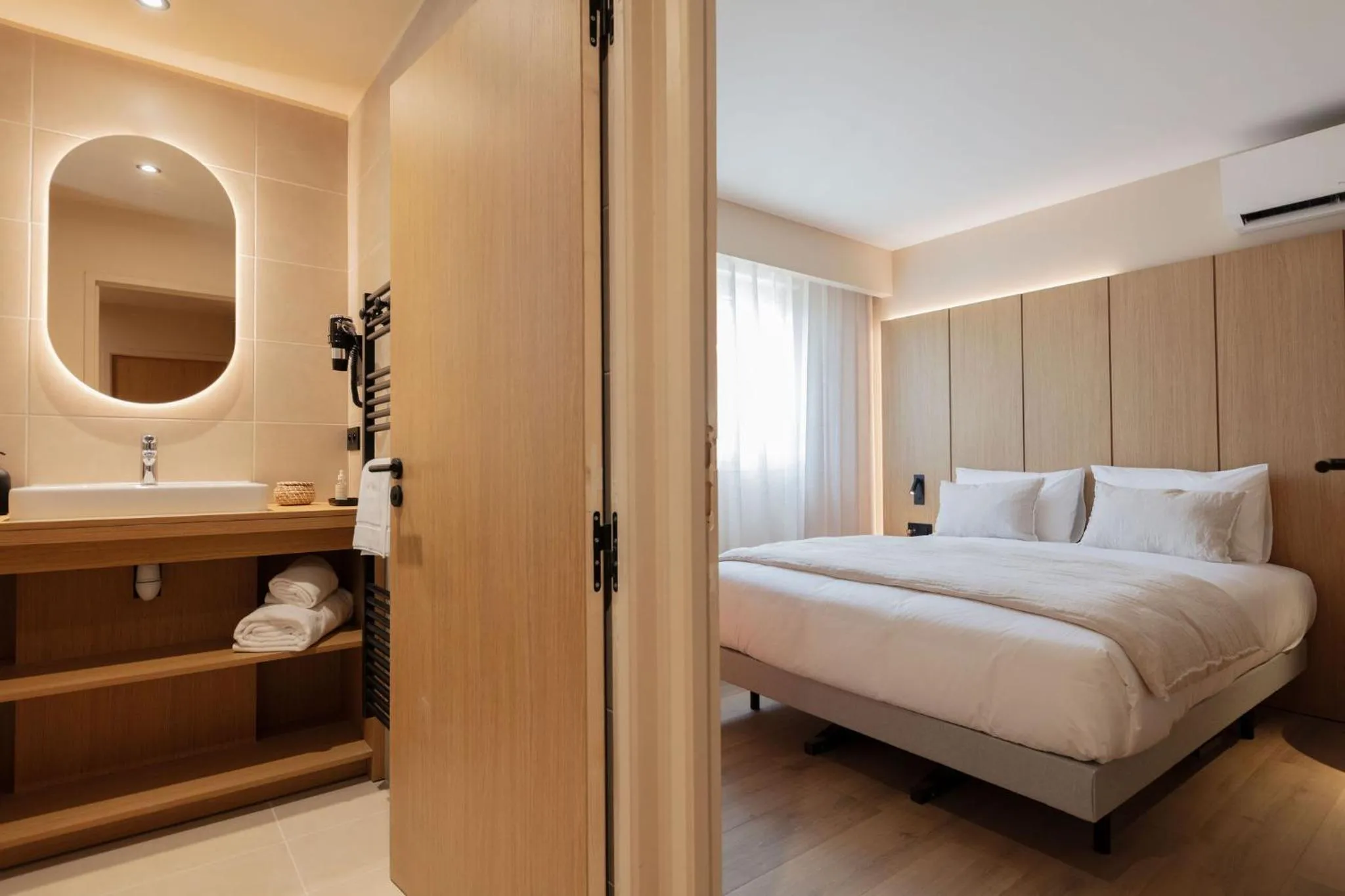 Bed in Hôtel Horizon Resort Massane & Spa