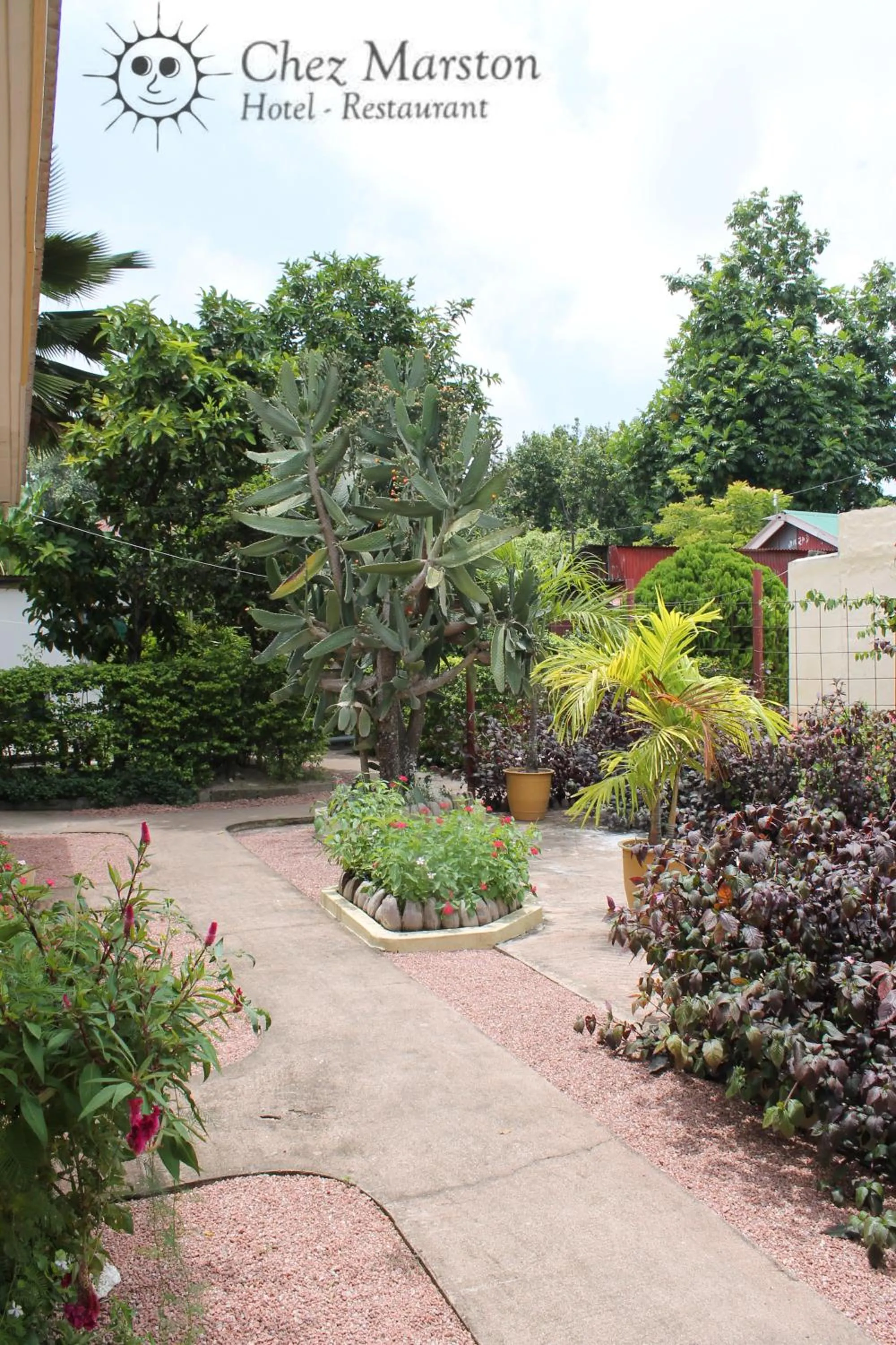 Garden in Chez Marston
