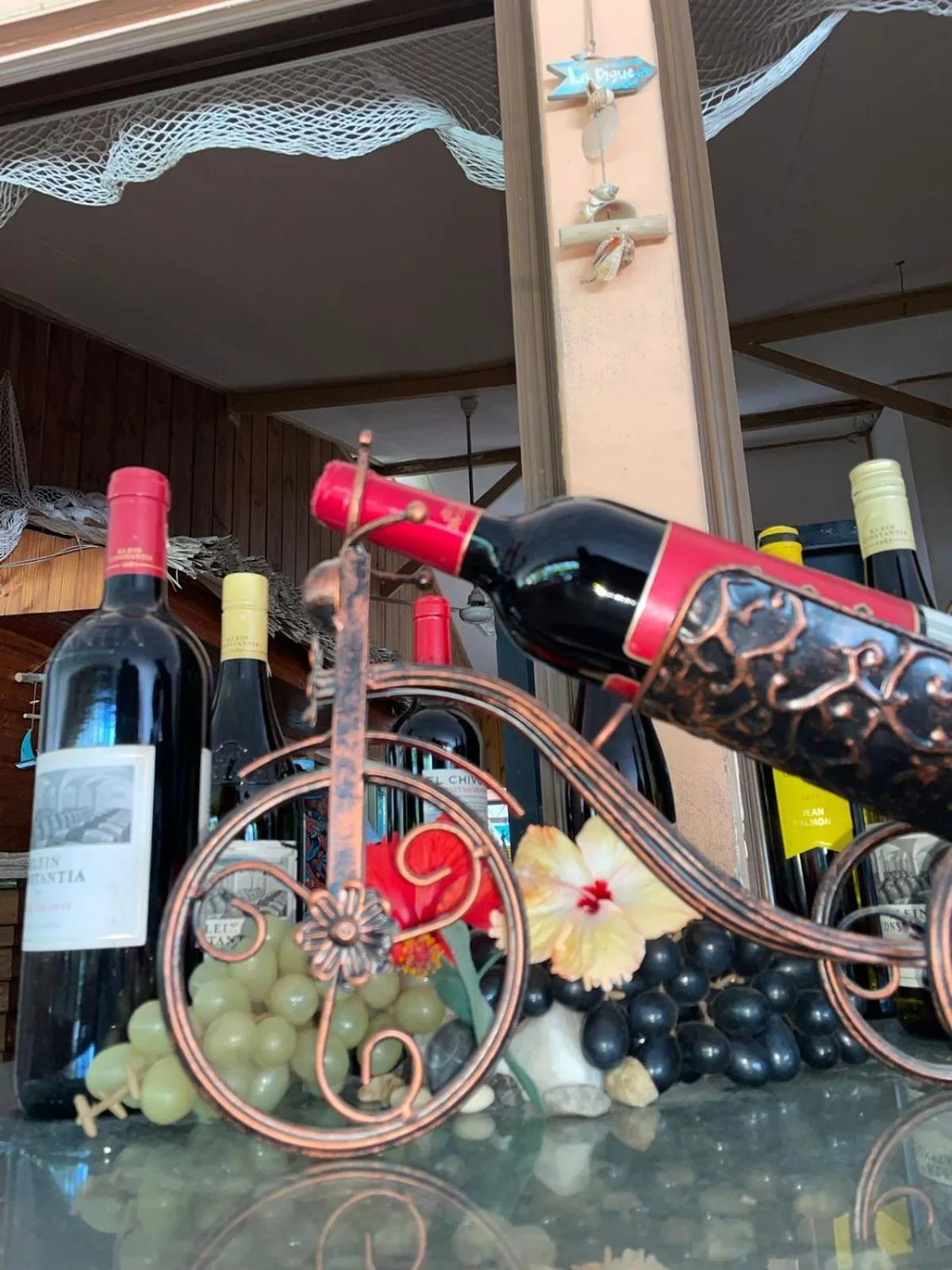 Alcoholic drinks in Chez Marston