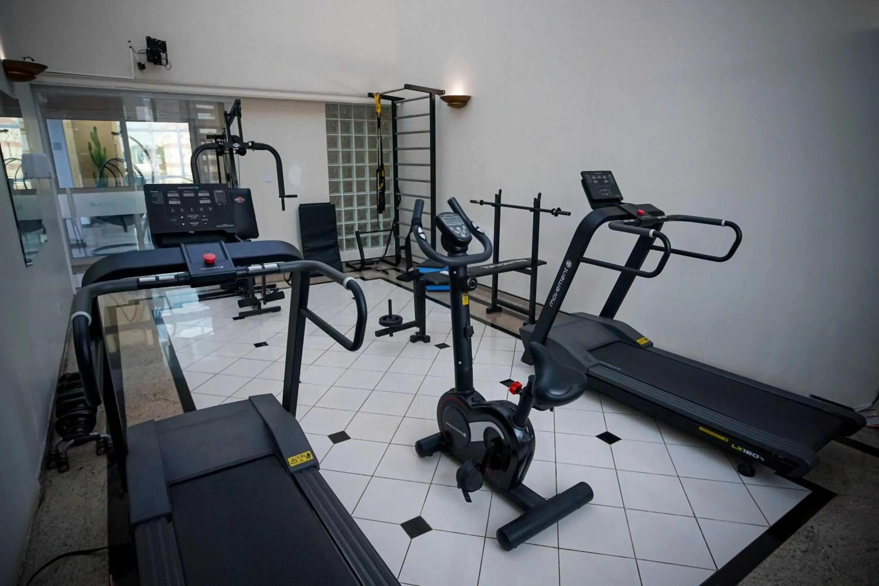 Fitness centre/facilities in Hotel Euro Suite Campinas by Nacional Inn - Próximo ao Cambuí