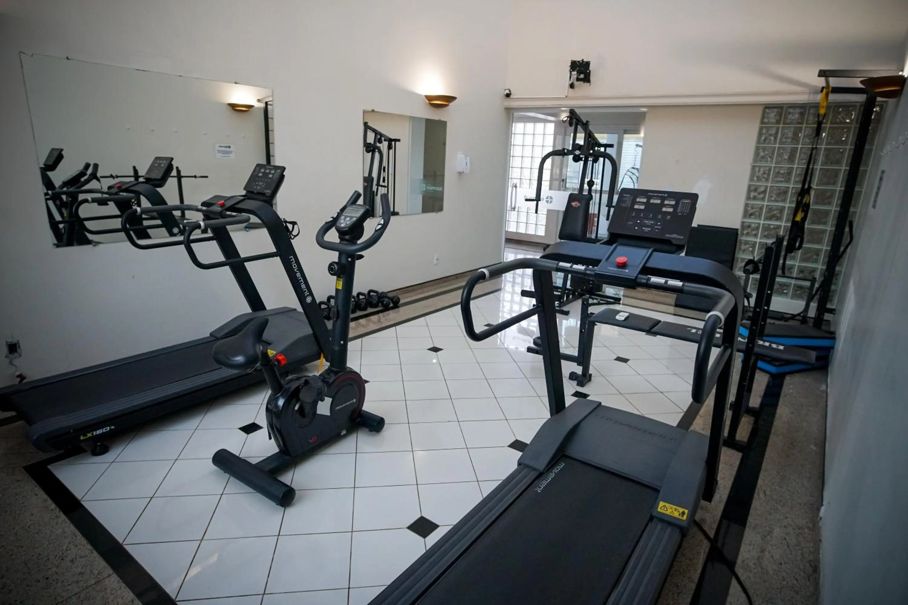 Fitness centre/facilities in Hotel Euro Suite Campinas by Nacional Inn - Próximo ao Cambuí