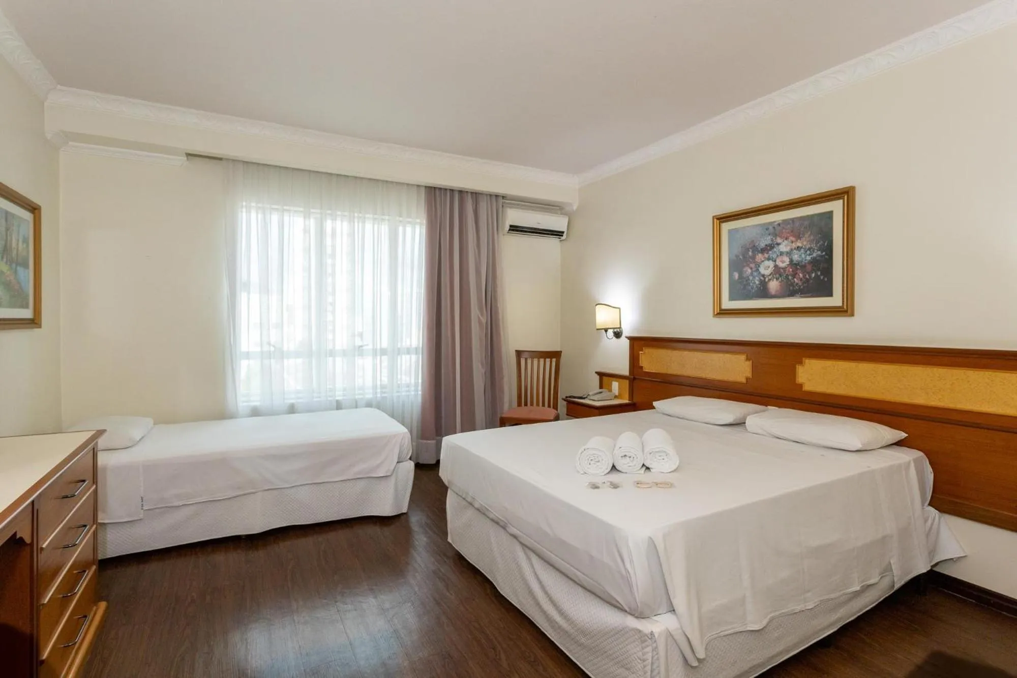 Bedroom, Bed in Hotel Euro Suite Campinas by Nacional Inn - Próximo ao Cambuí