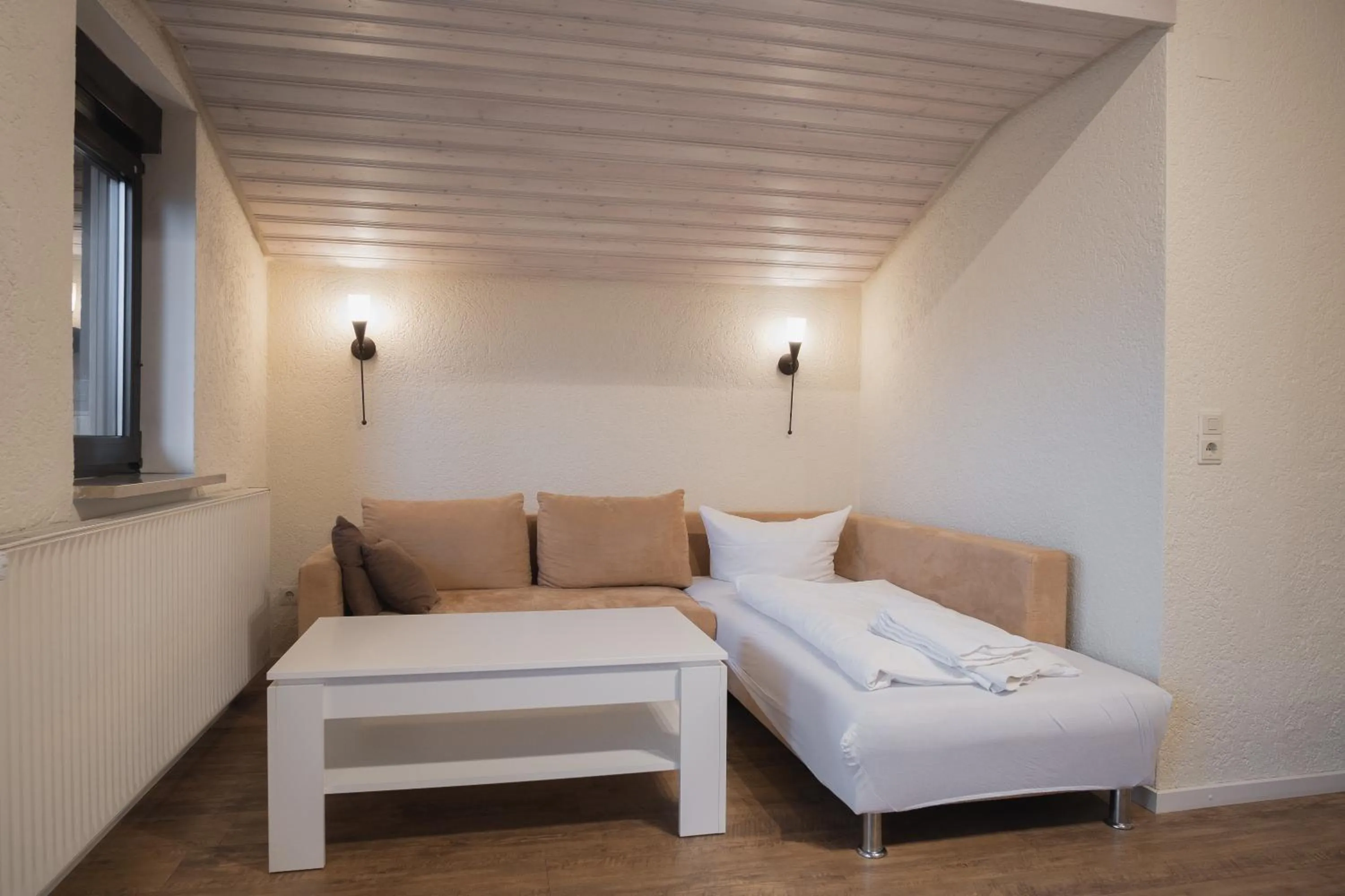 Photo of the whole room, Bed in Trail Hotel Oberstaufen