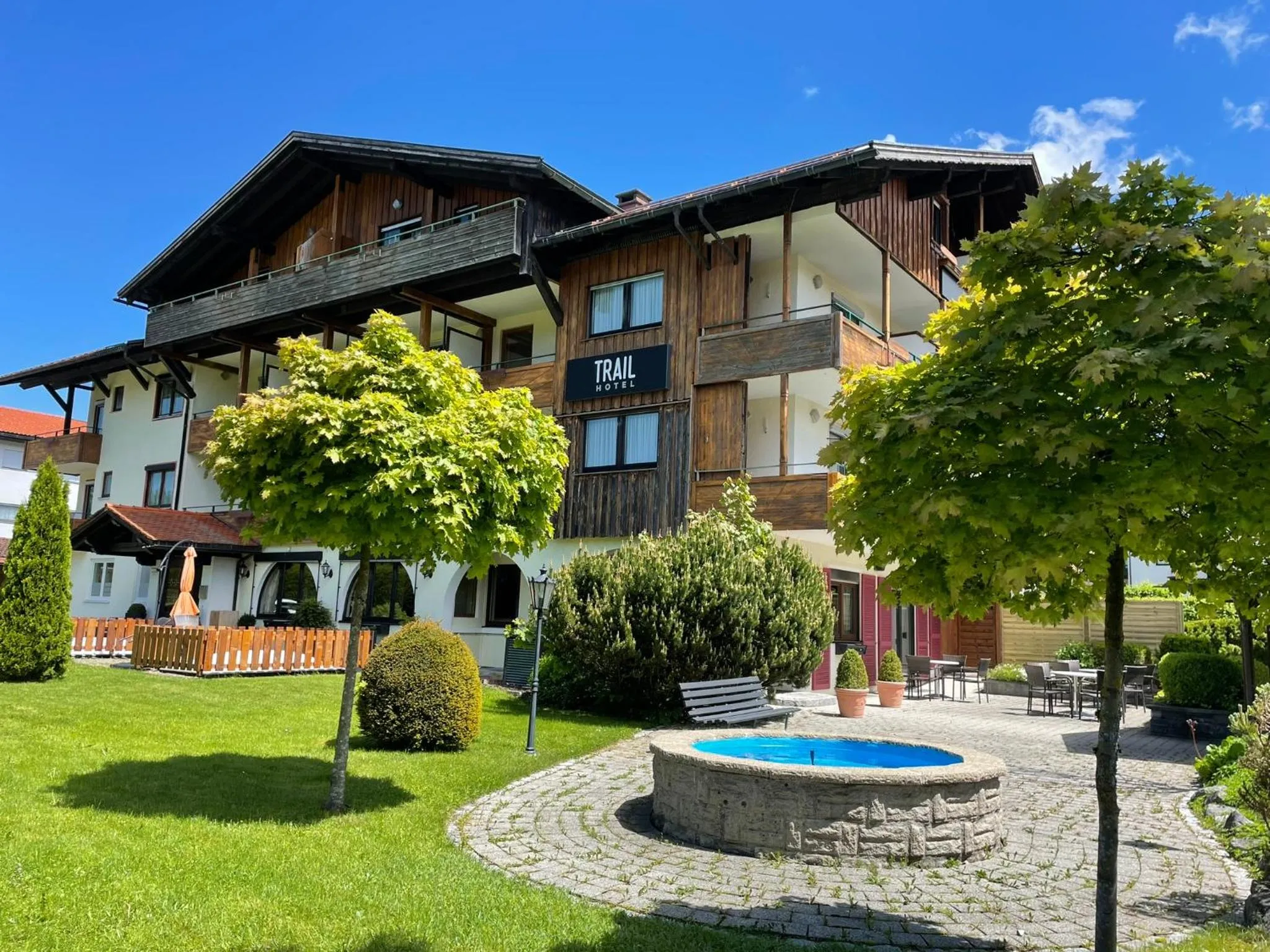 Property building in Trail Hotel Oberstaufen