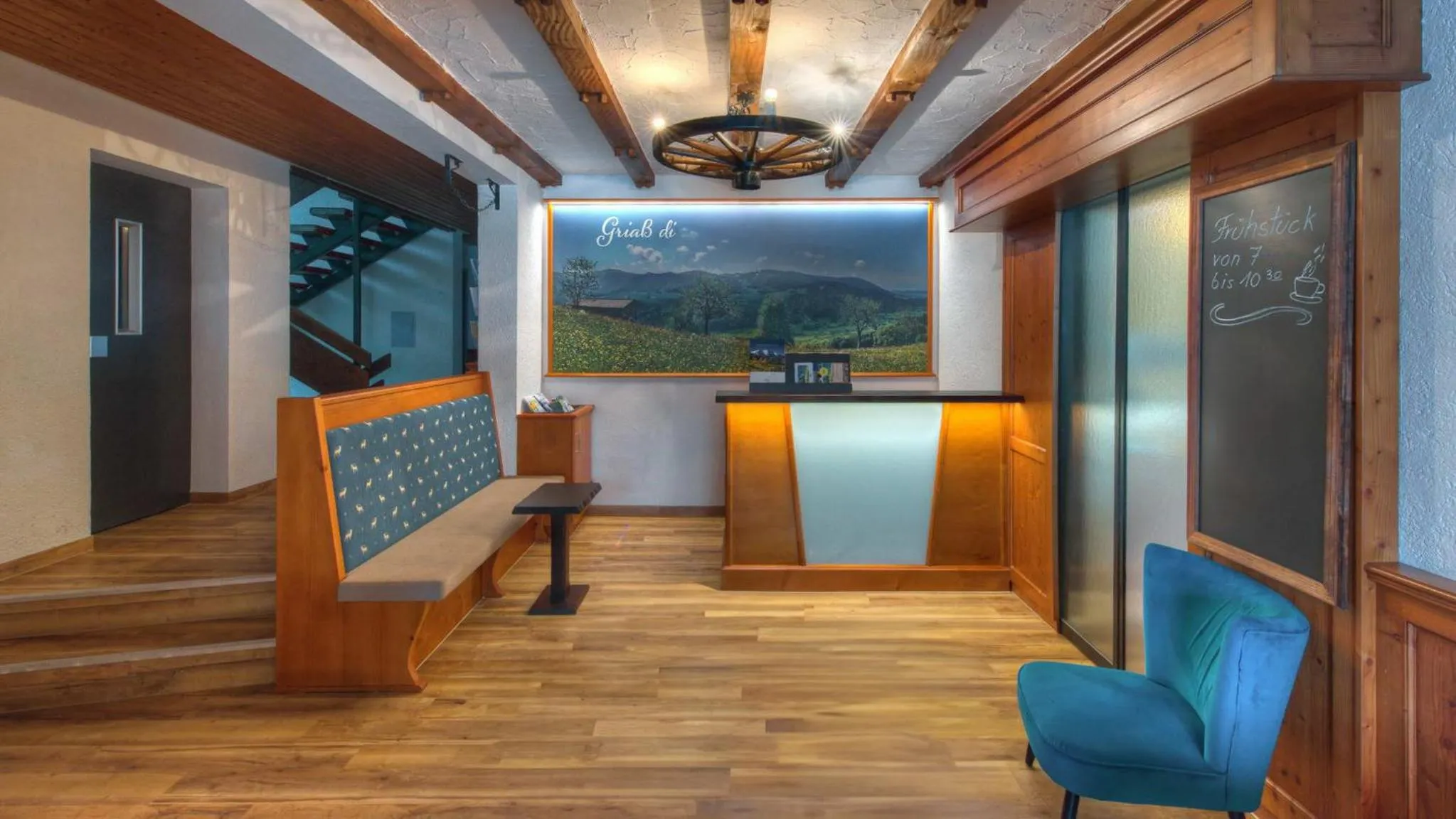 Lobby or reception in Trail Hotel Oberstaufen