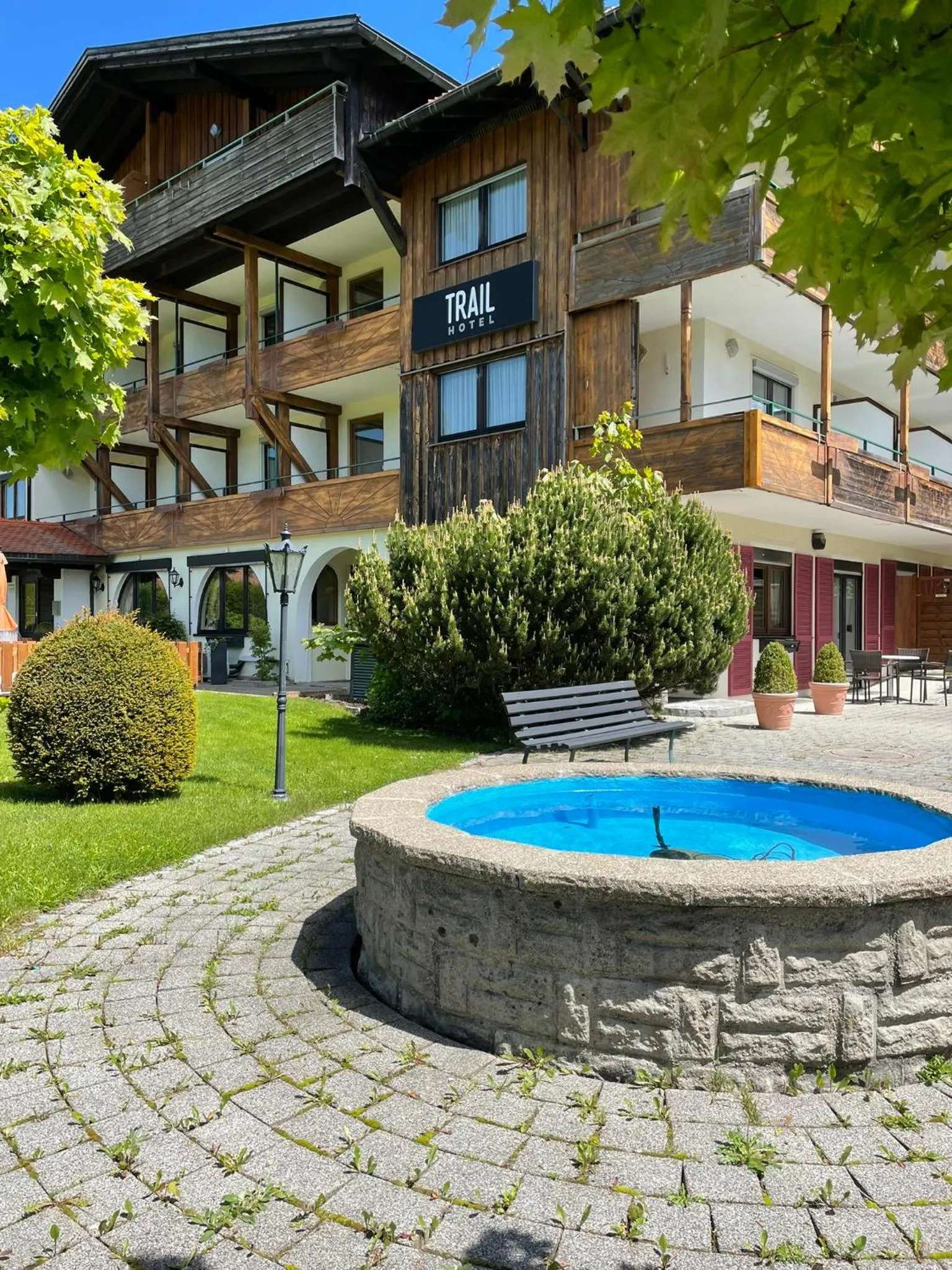 Property building in Trail Hotel Oberstaufen