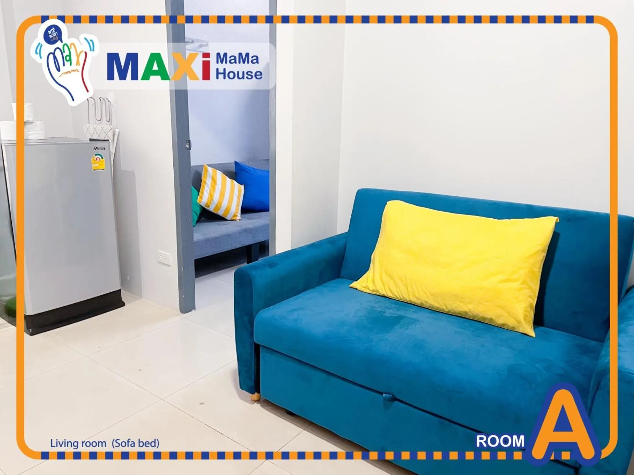 Living room in MAXi MaMa House