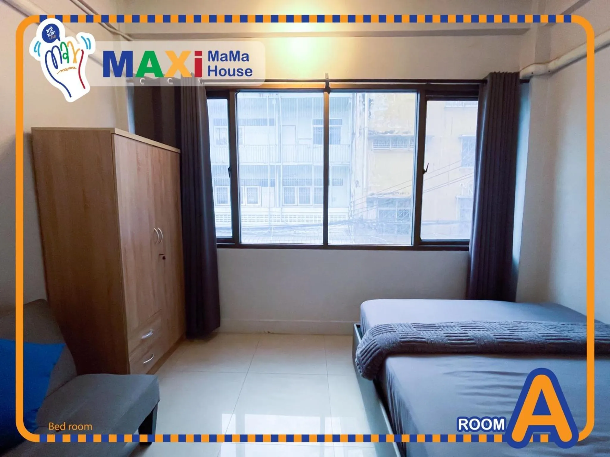 Bed in MAXi MaMa House