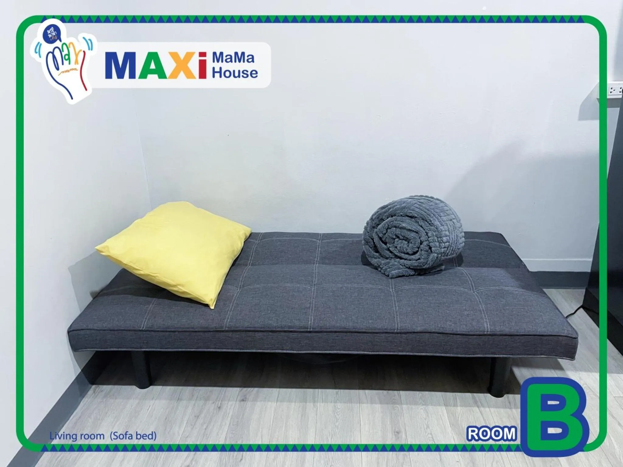 Bed in MAXi MaMa House