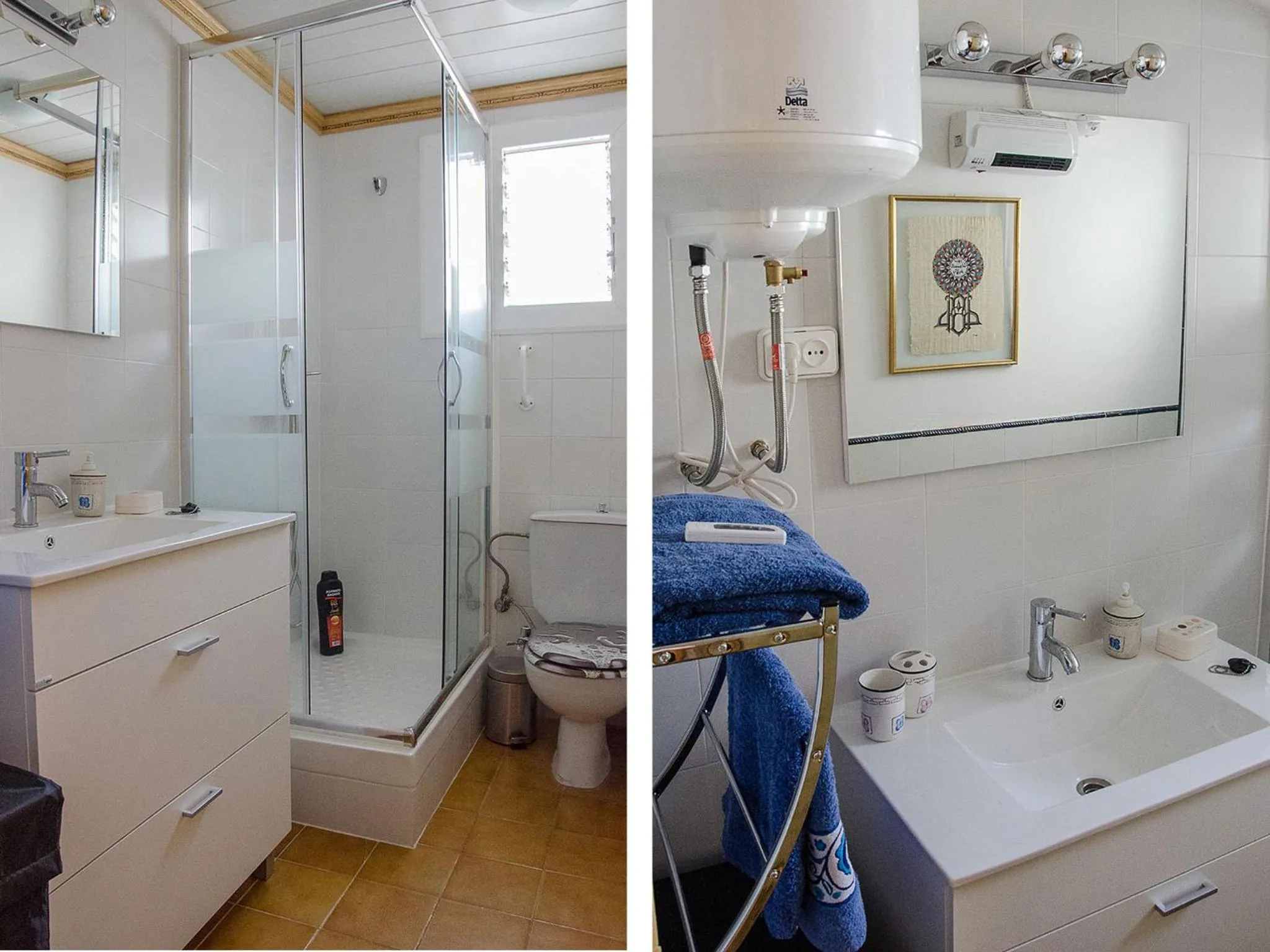 Shower in Apartment Oscar