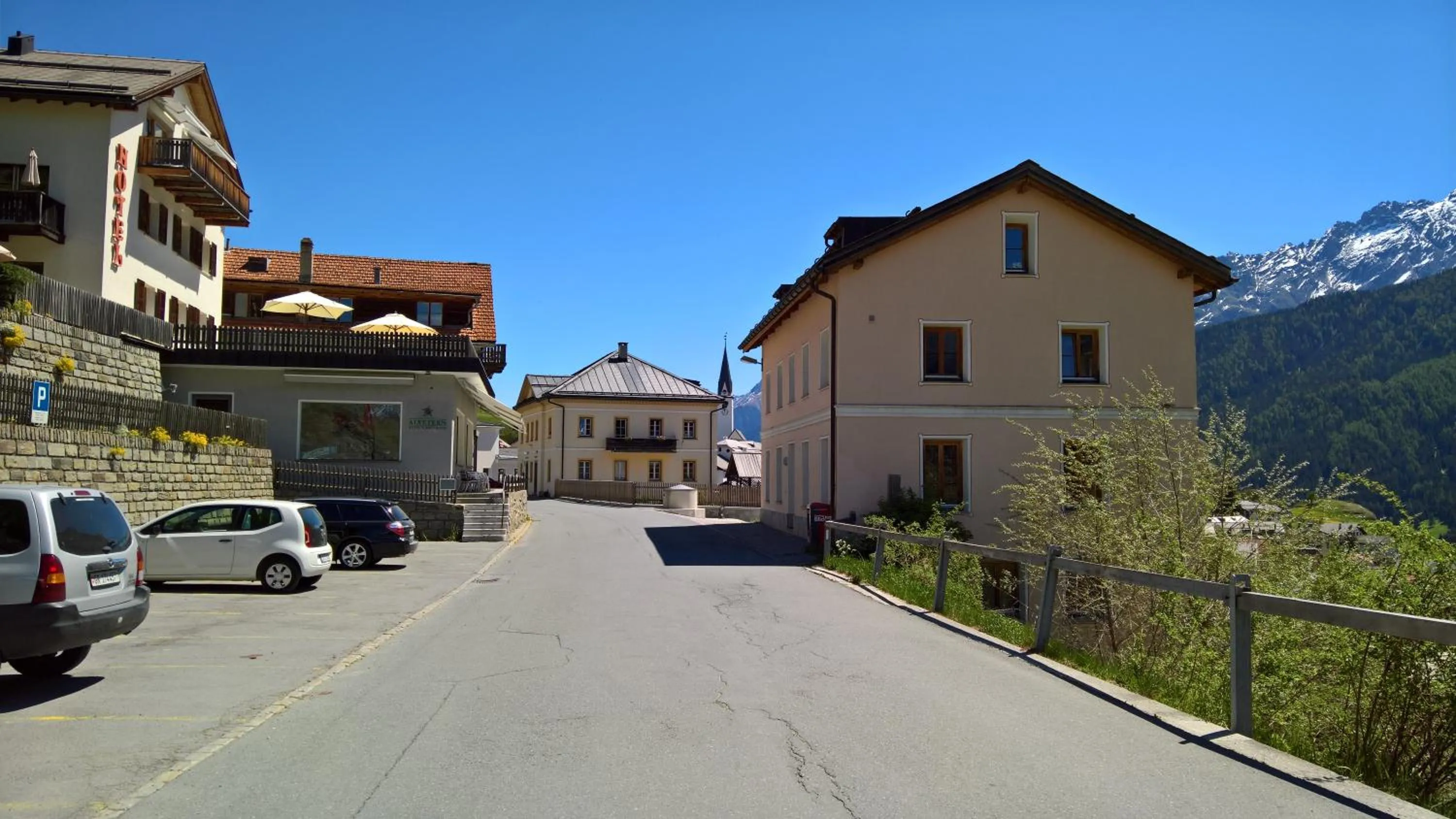 Property building in B&B Chasa Arfusch