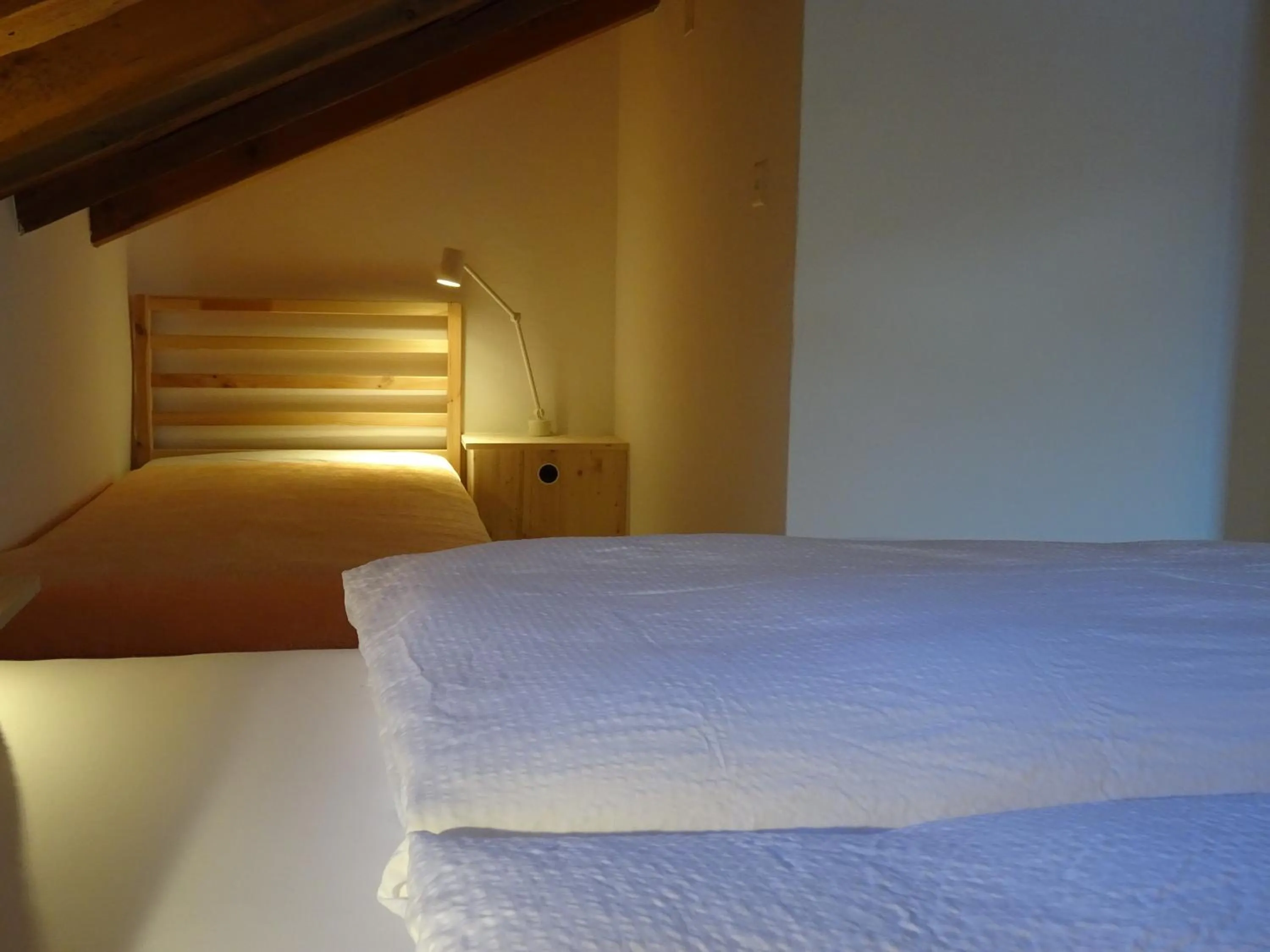 Bed in B&B Chasa Arfusch