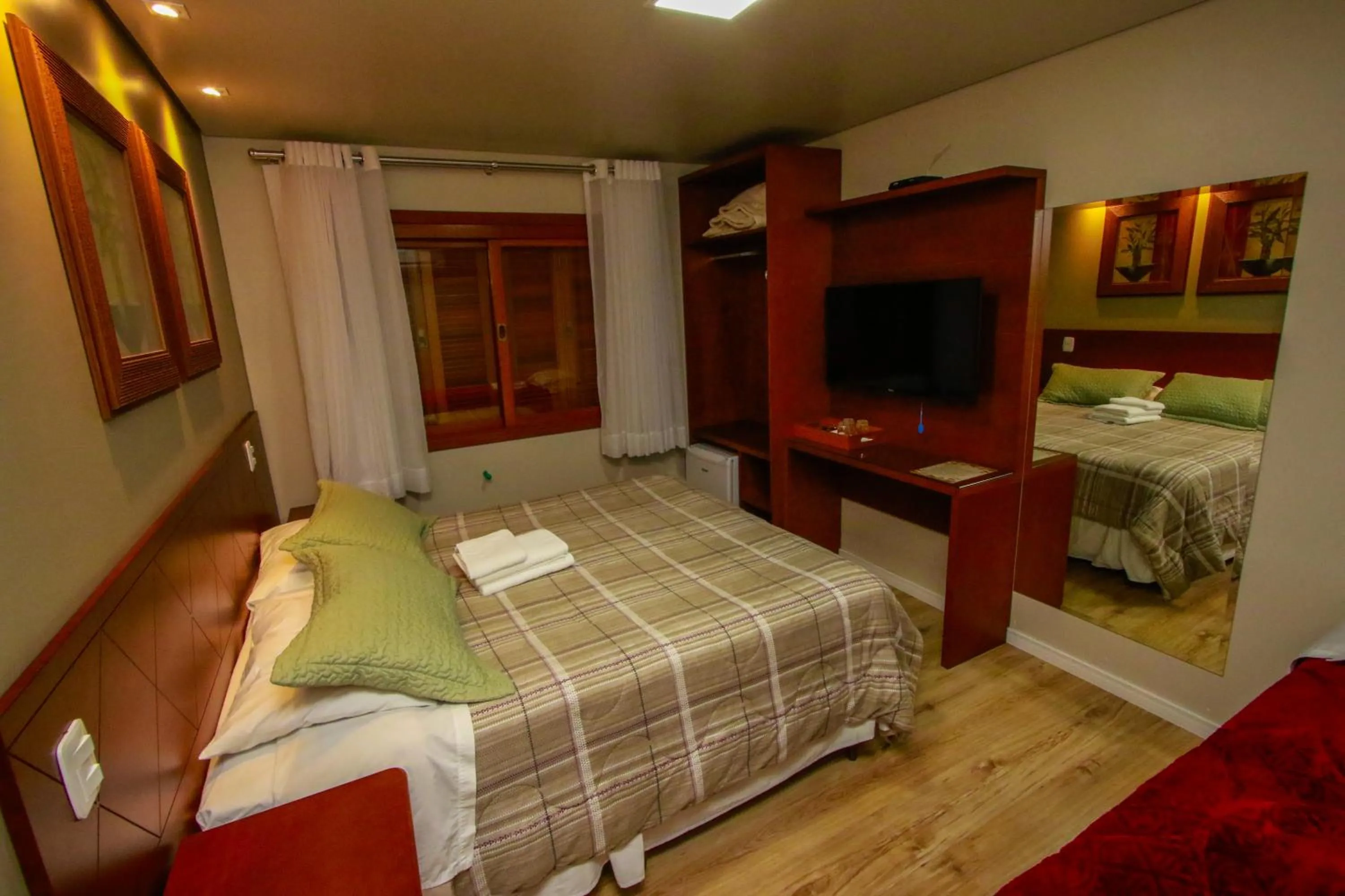 Bedroom, Bed in Pousada Caminho dos Plátanos