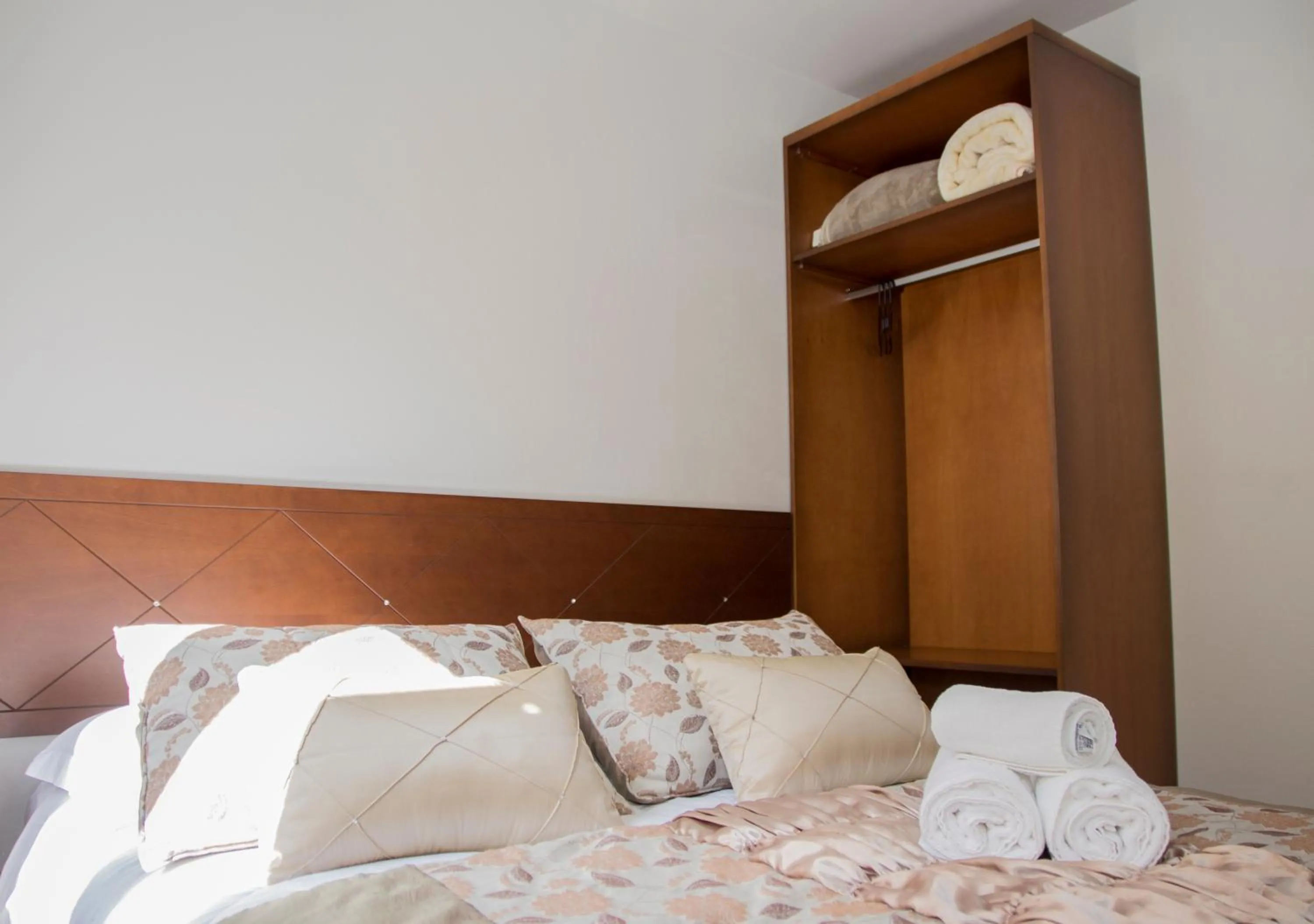 Bed in Pousada Caminho dos Plátanos