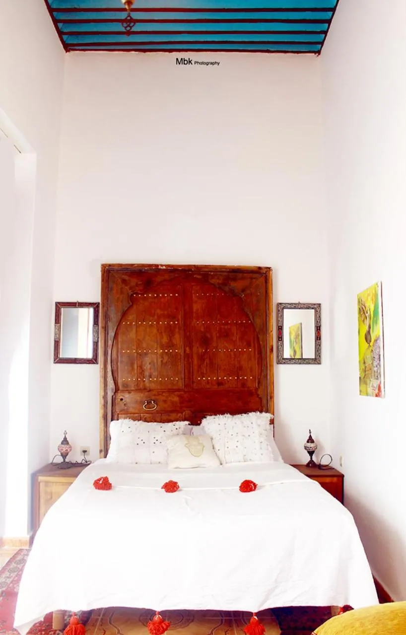 Bed in Riad Khmisa