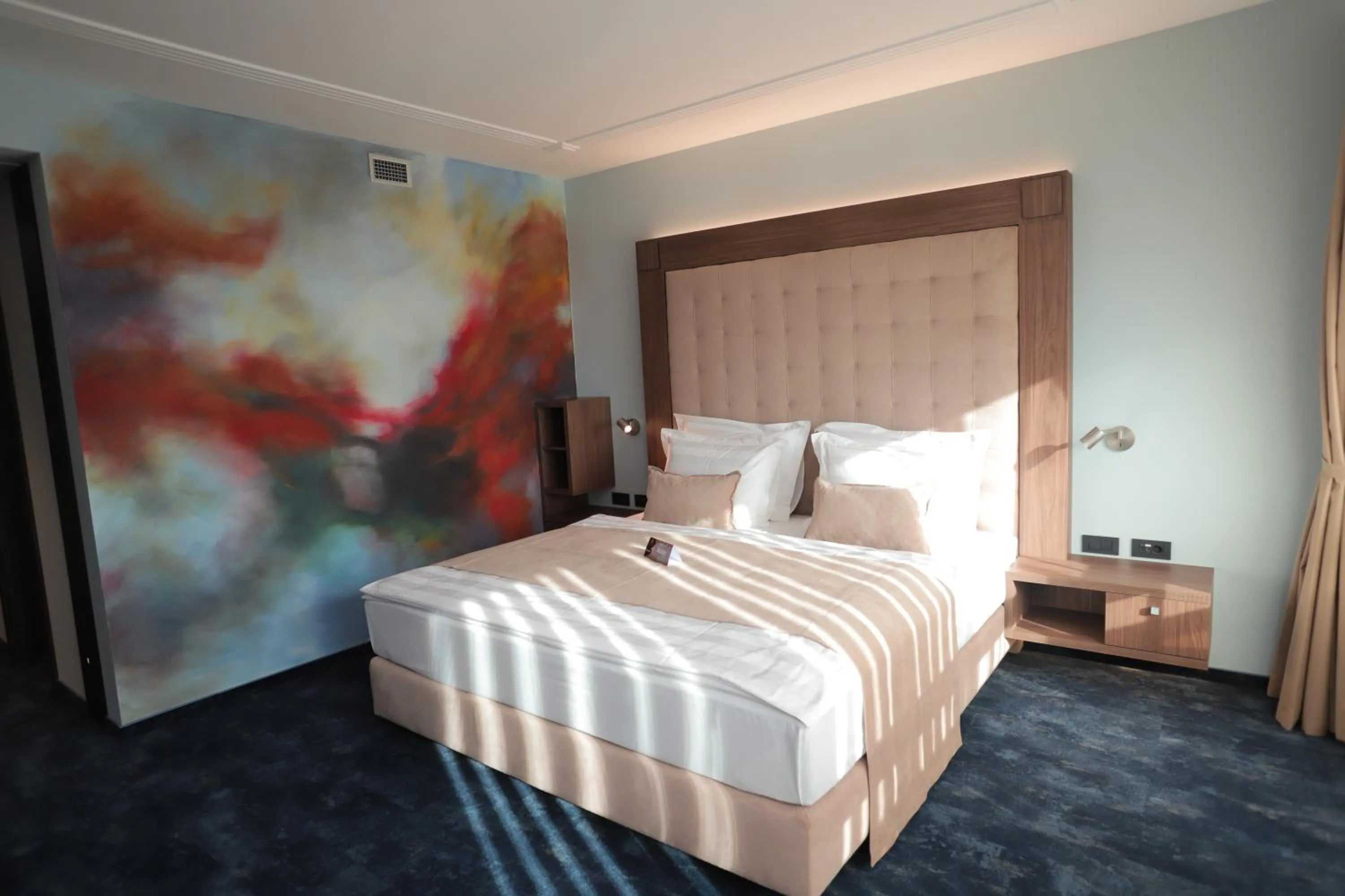 Bed in Hotel Bernarda