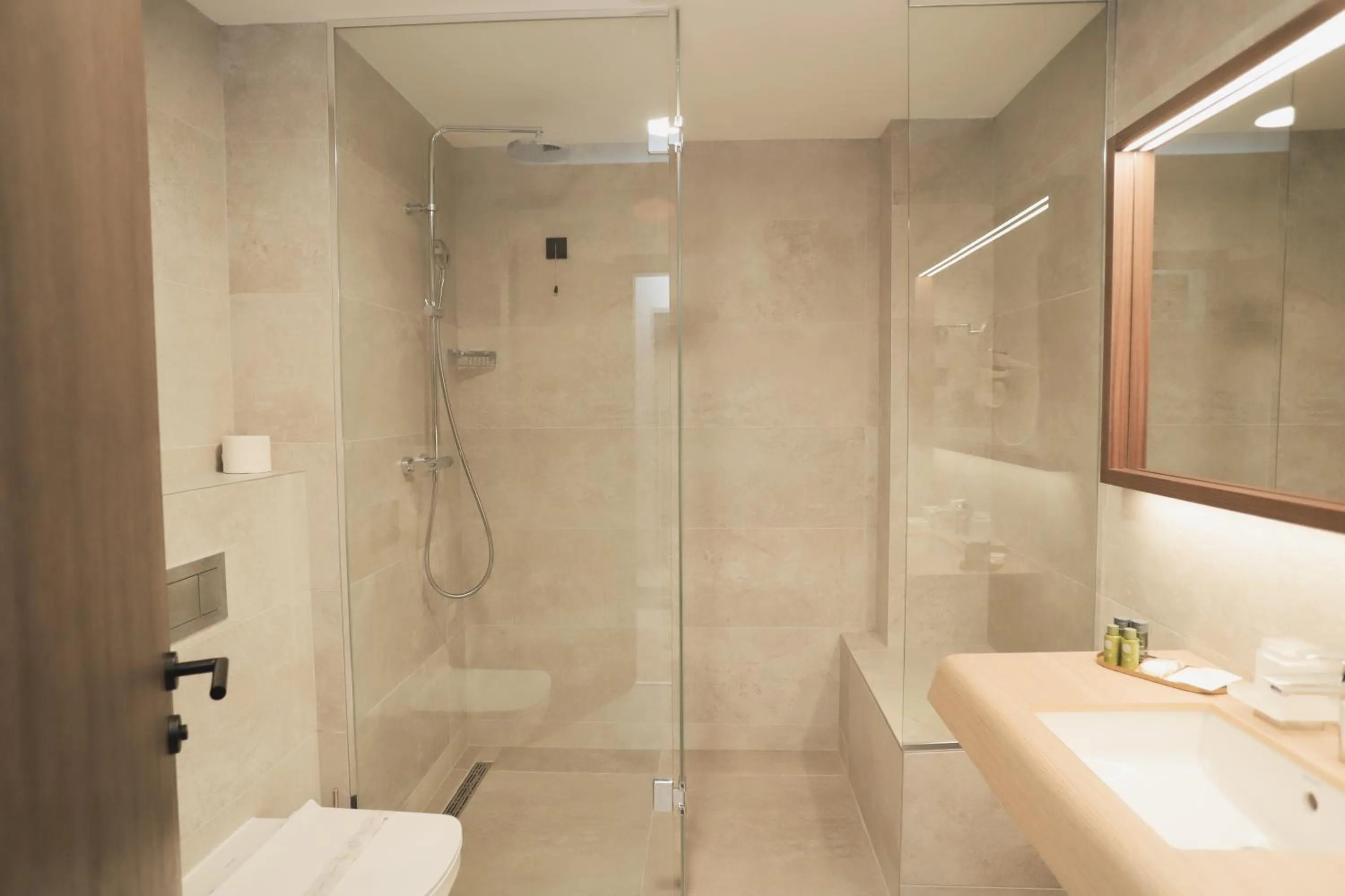 Shower in Hotel Bernarda