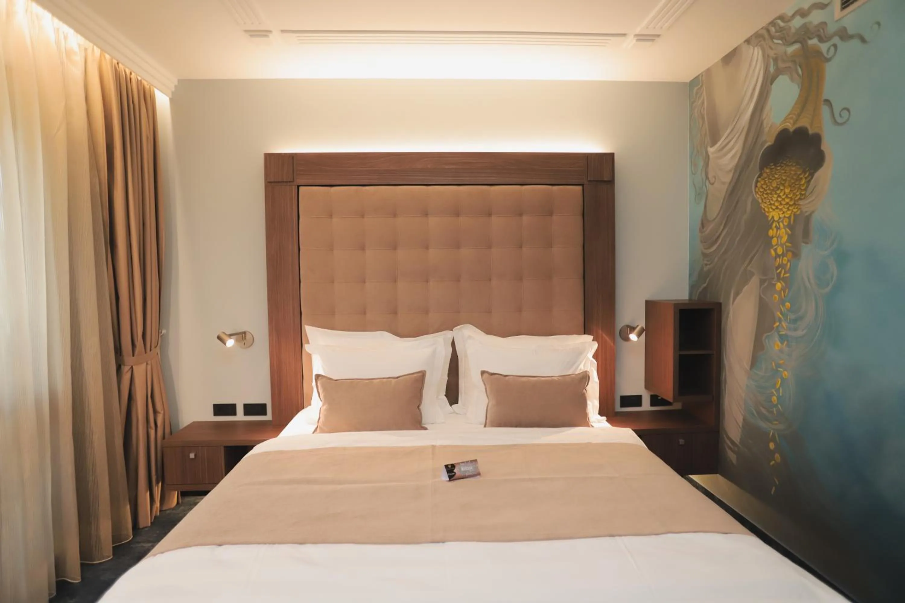 Bed in Hotel Bernarda