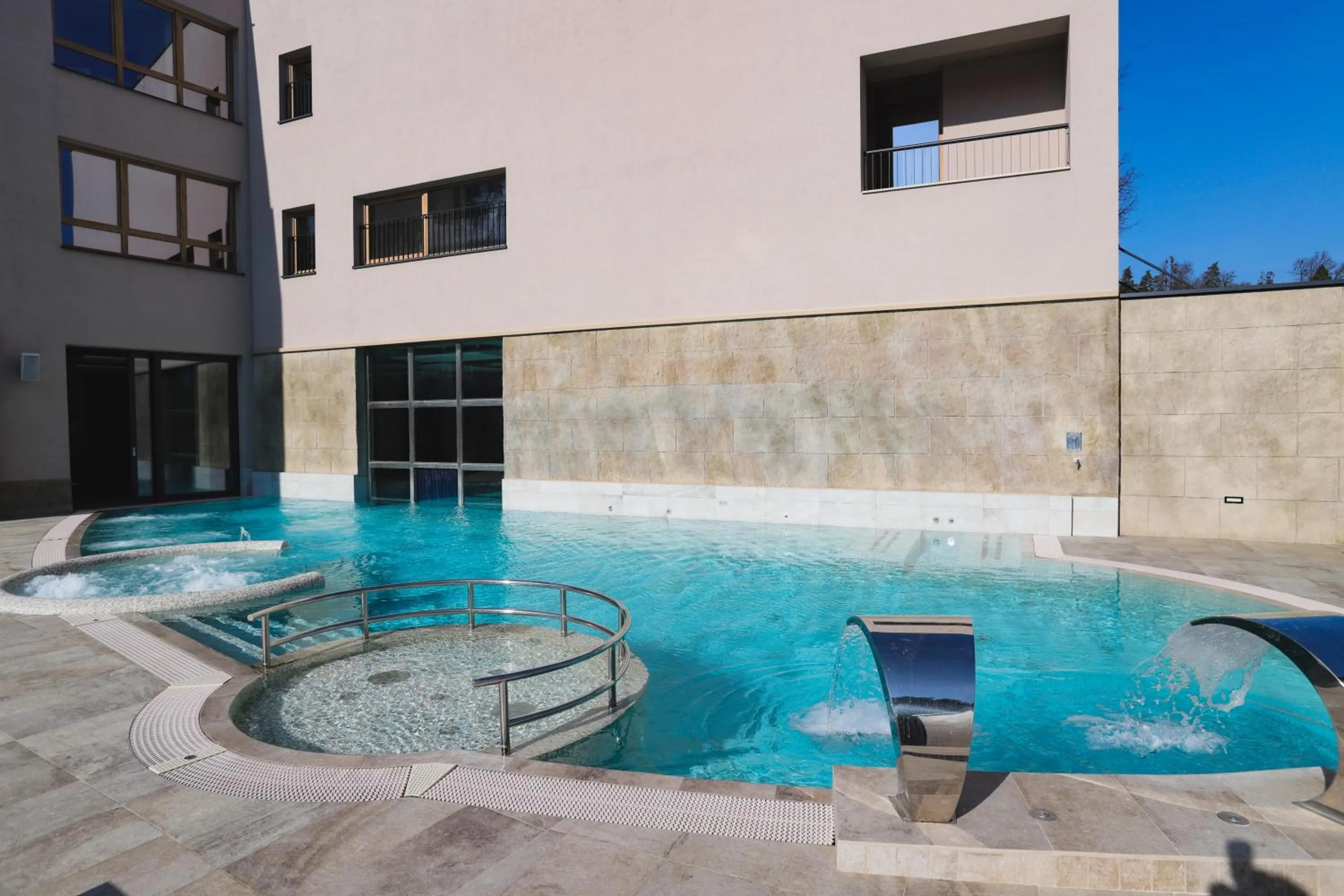 Swimming pool in Hotel Bernarda