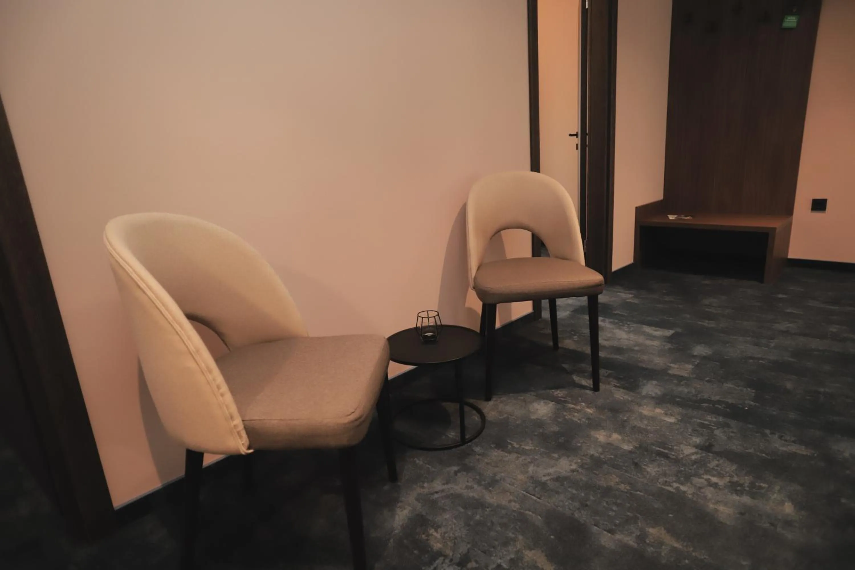 Seating area in Hotel Bernarda