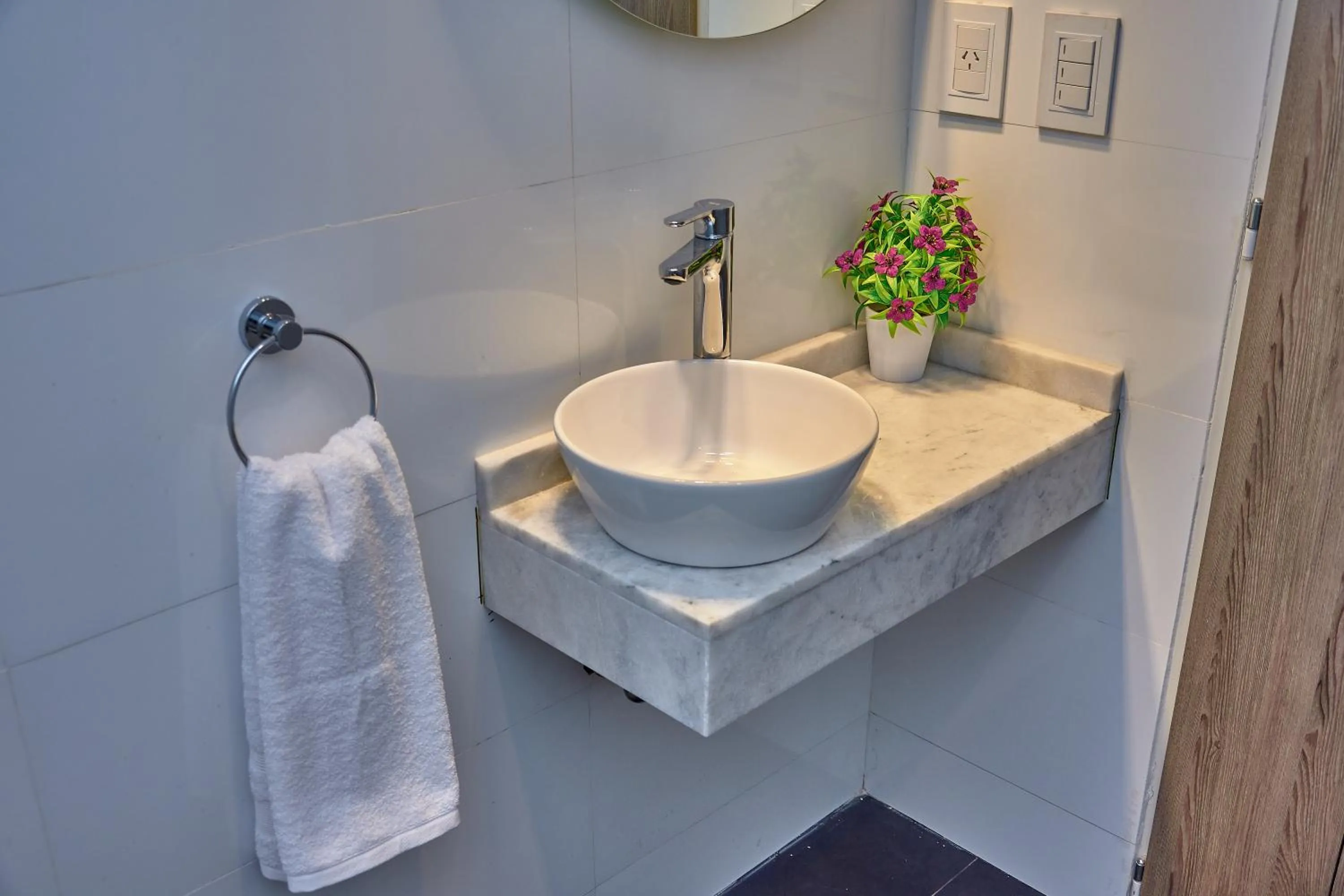 Bathroom in Babel Campus