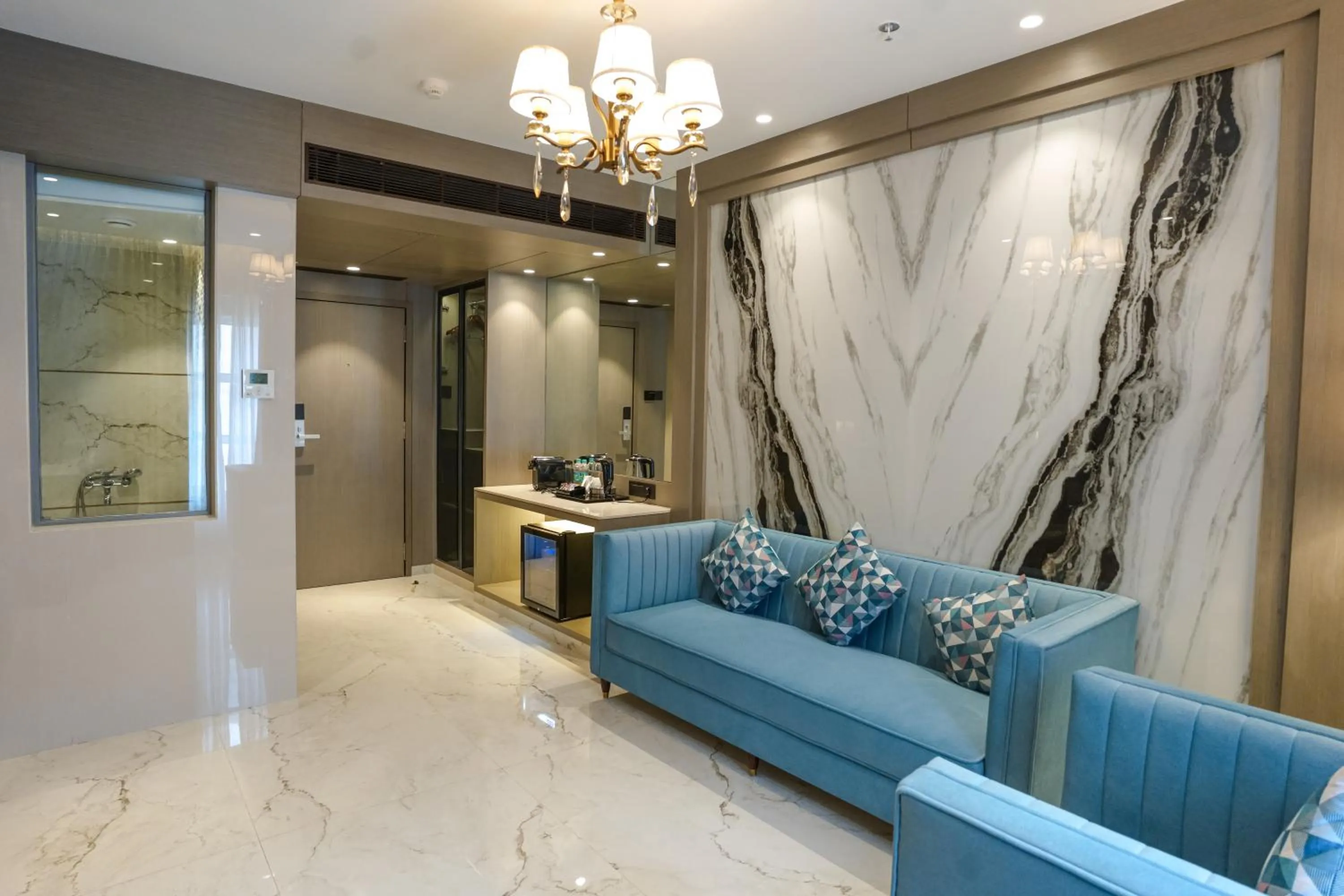 Living room in InstaFeel Hotel