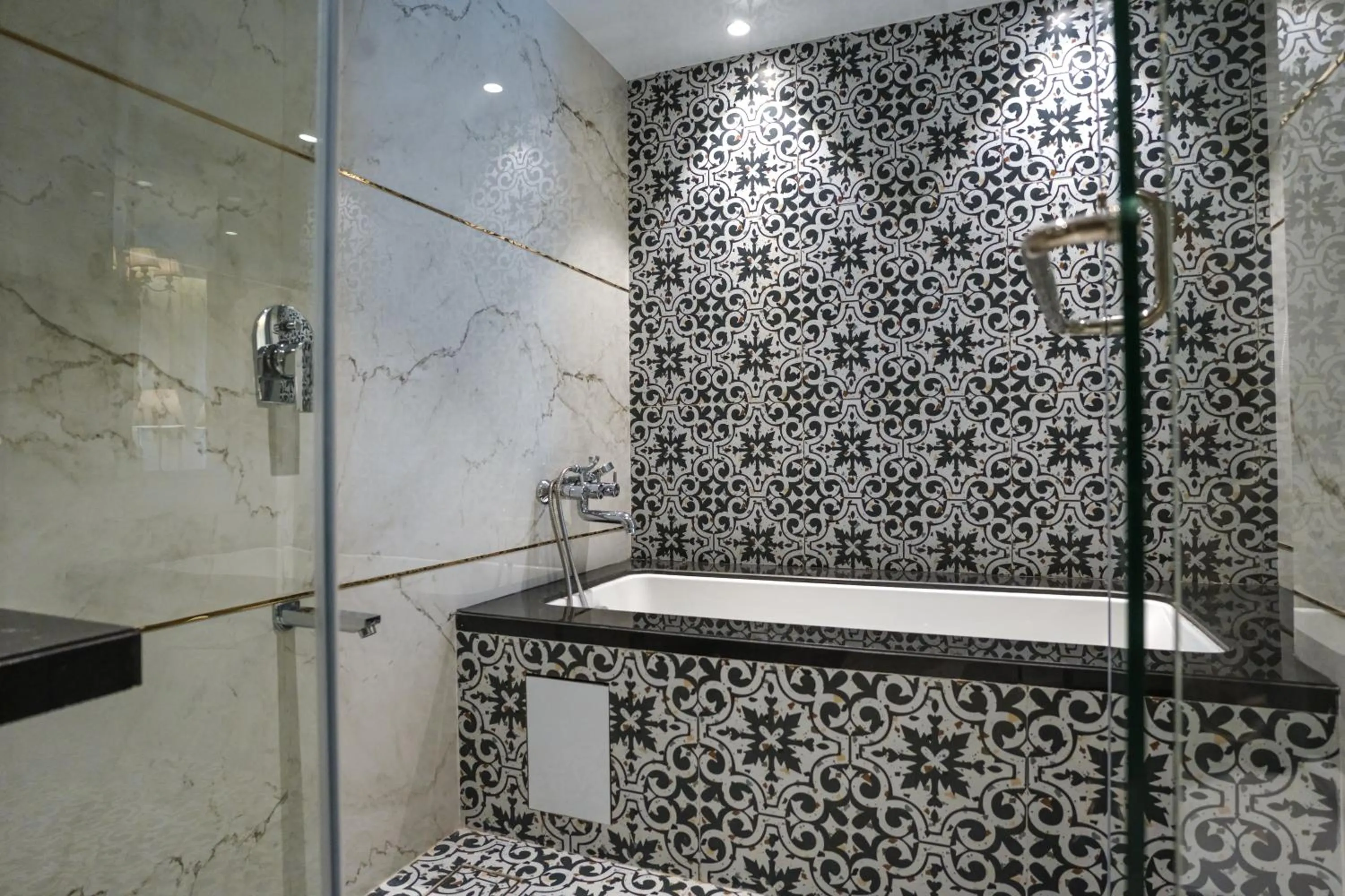 Shower in InstaFeel Hotel