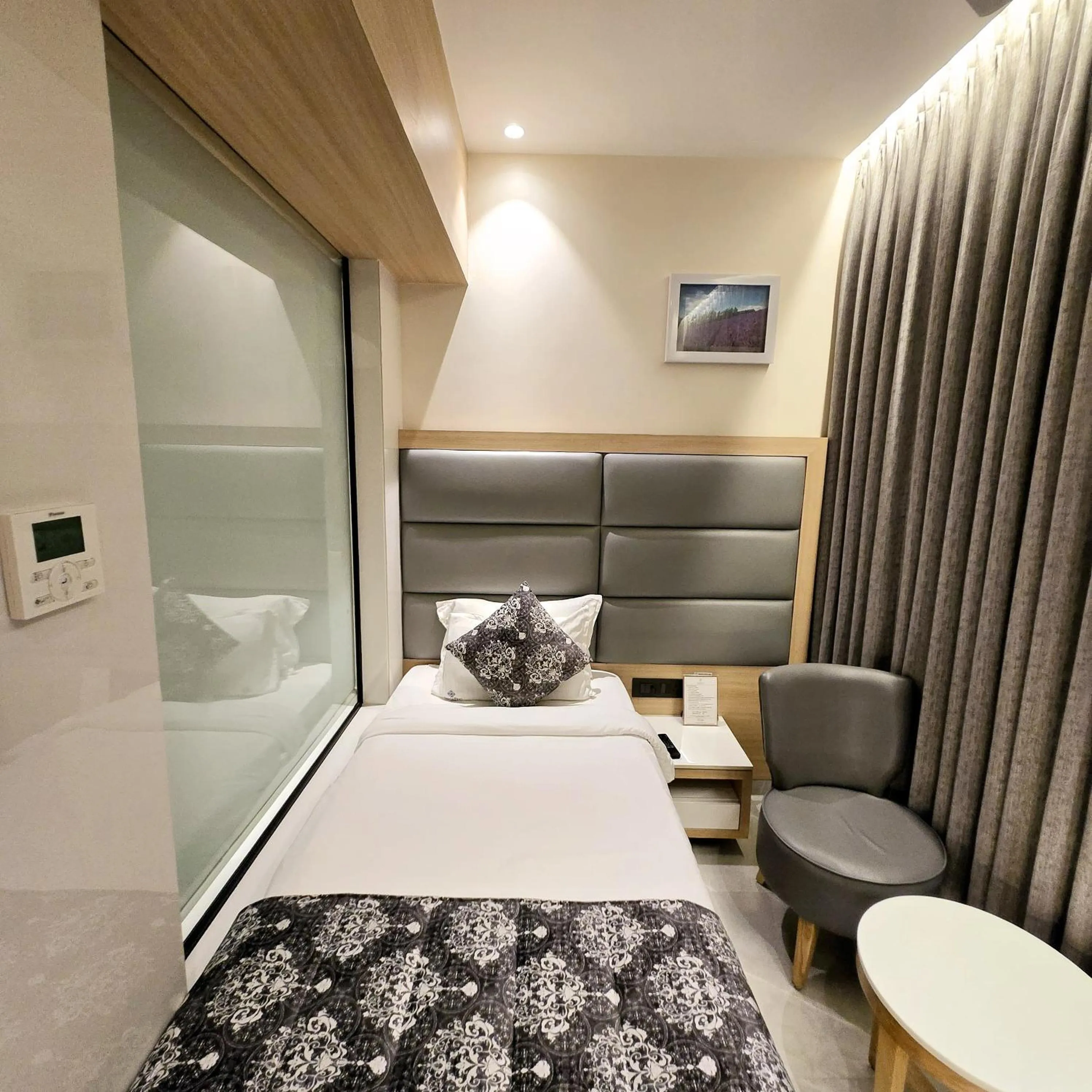 Bed in InstaFeel Hotel