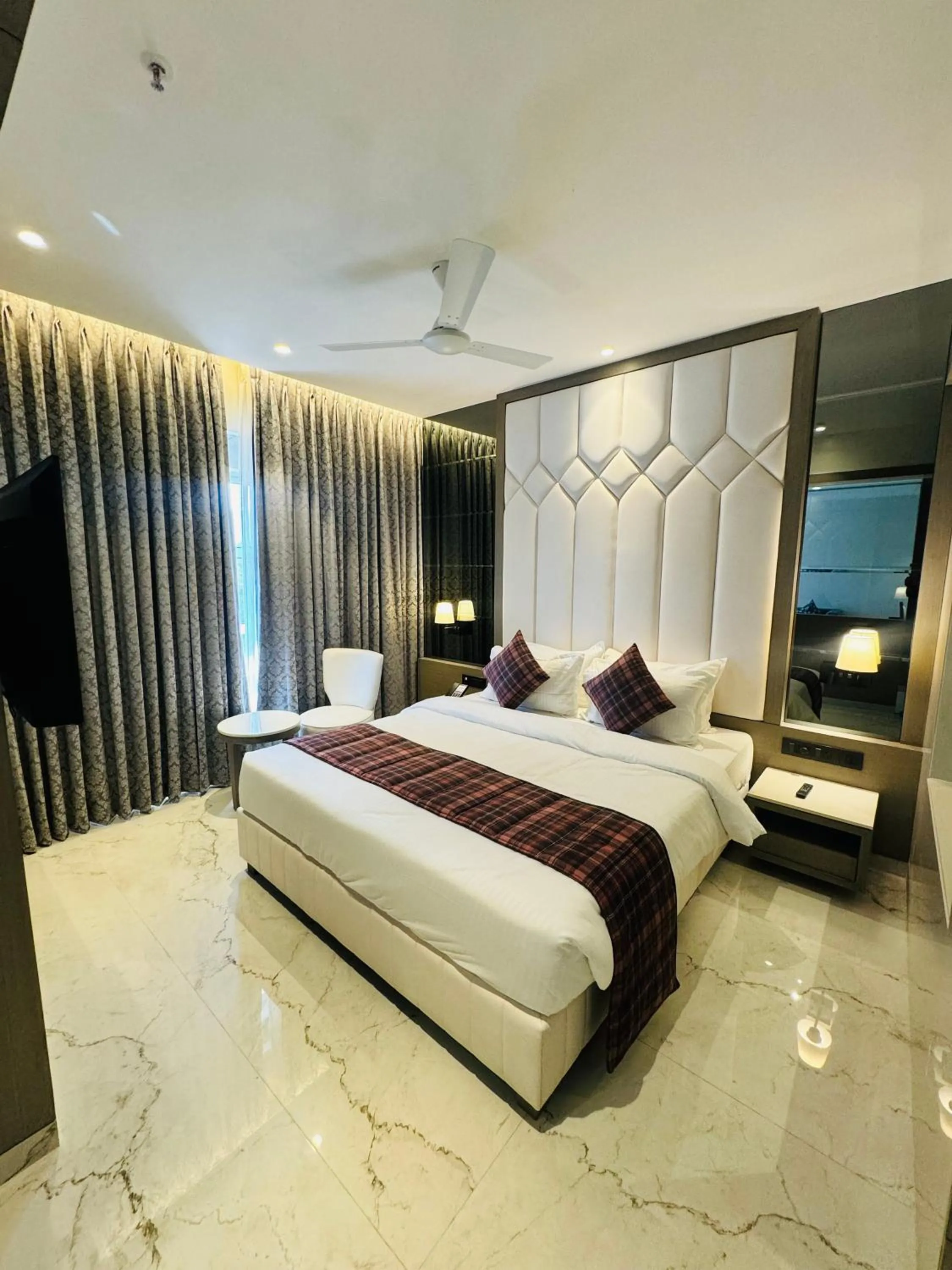 Bed in InstaFeel Hotel