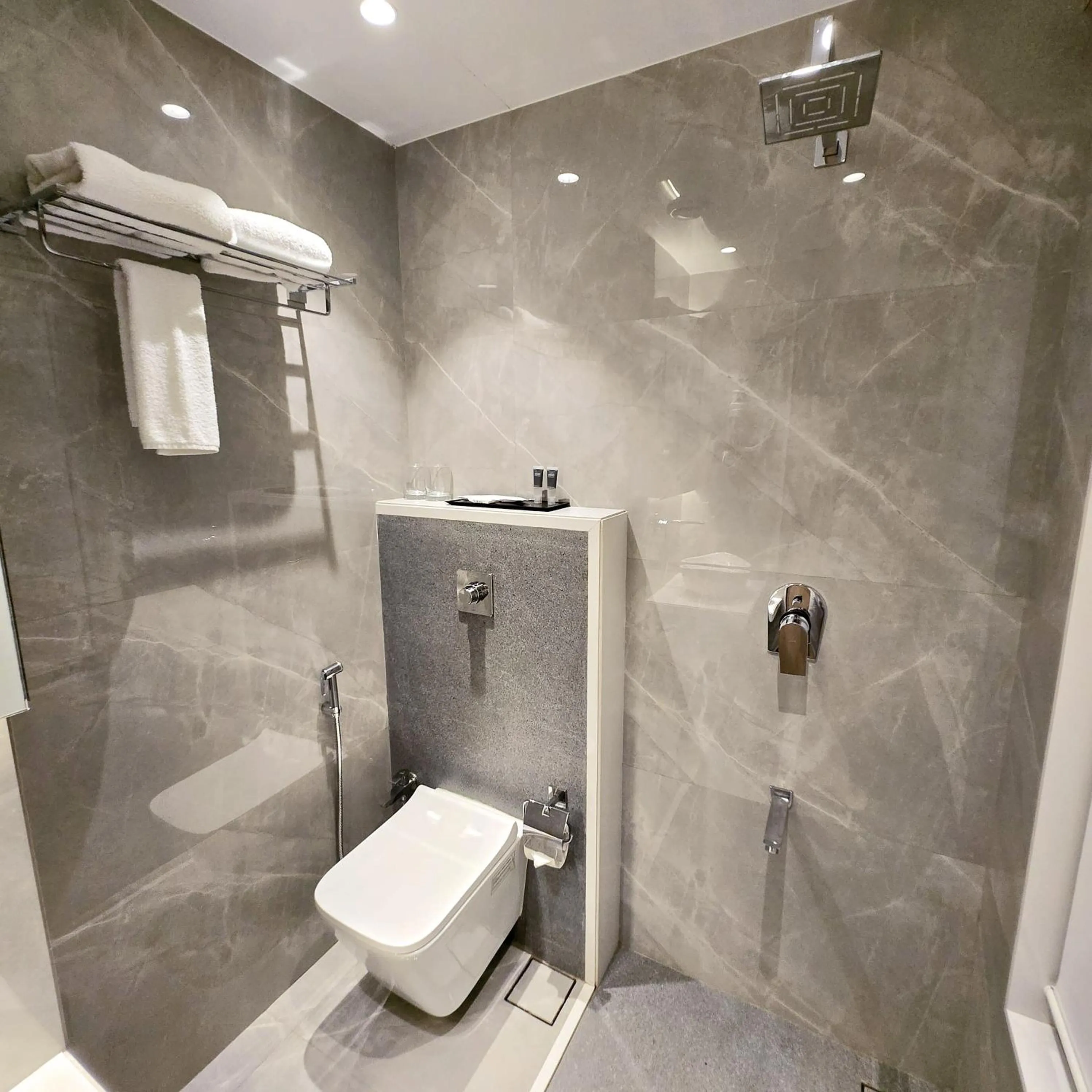 Shower in InstaFeel Hotel